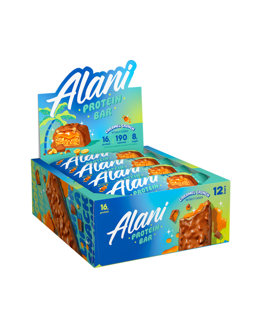 Alani Nu Caramel Crunch Protein Bars — 12 Pack