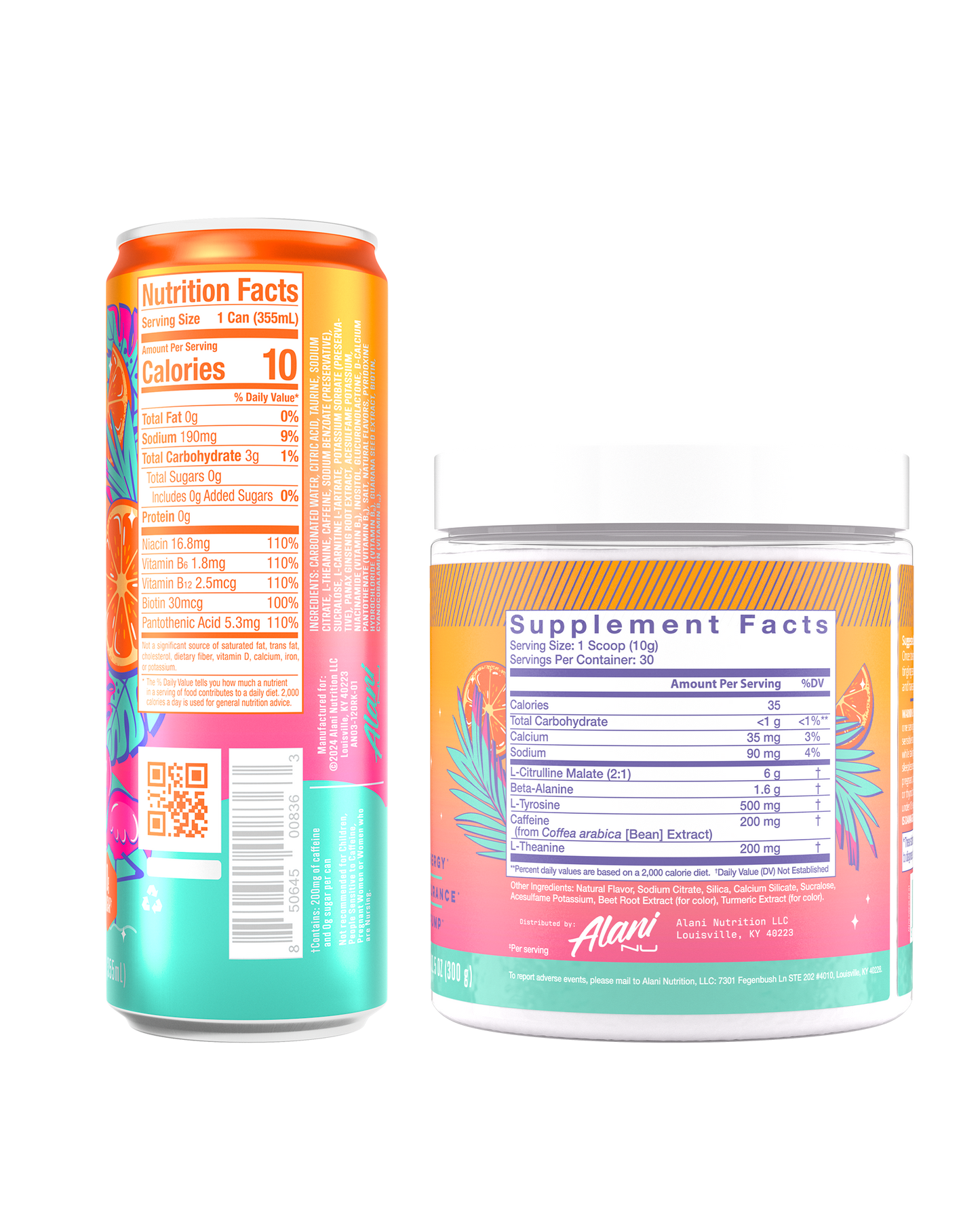 Alani Nu Orange Kiss Energy & Pre-Workout Bundle