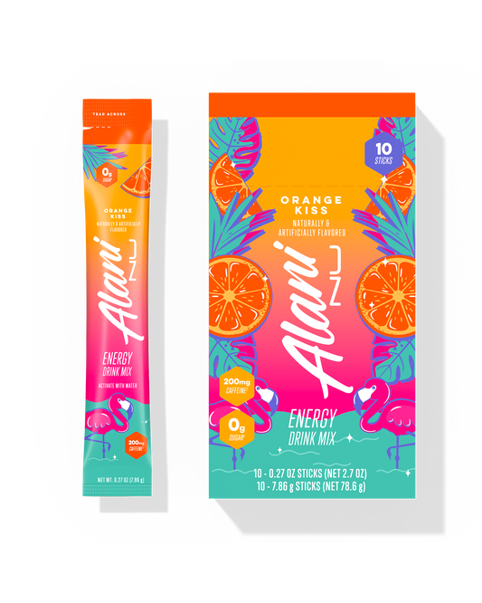 Alani Nu Orange Kiss Energy Sticks — 10 Pack