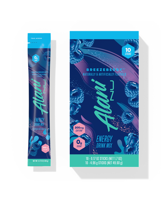 Alani Nu Breezeberry Energy Sticks — 10 Pack