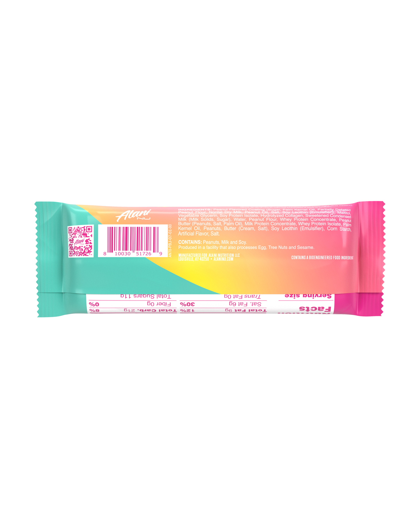 Alani Nu Peanut Butter & Jelly Protein Bars — 12 Pack