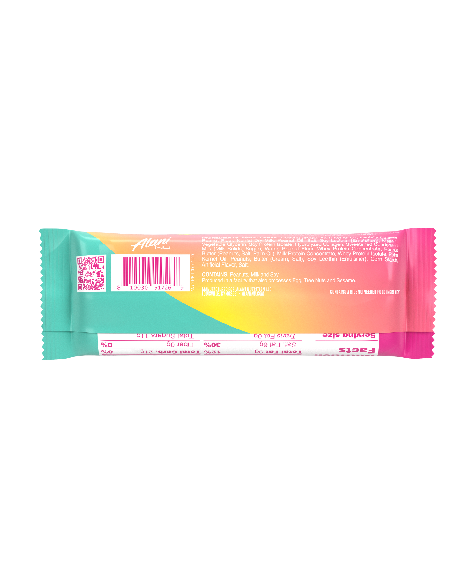 Alani Nu Peanut Butter & Jelly Protein Bars — 12 Pack