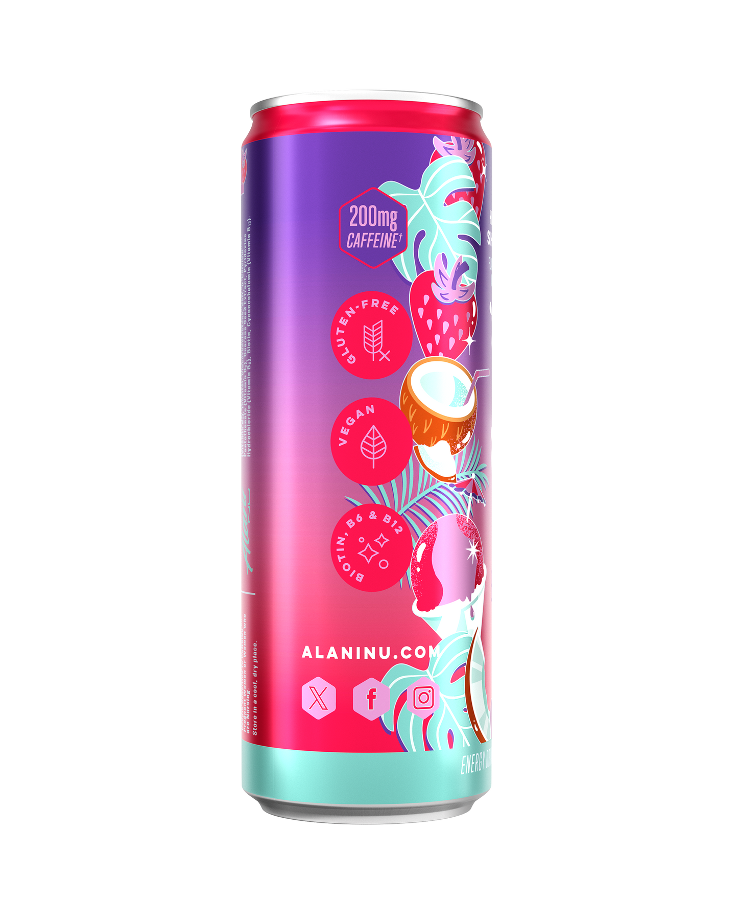 Alani Nu Hawaiian Shaved Ice Energy Drink — 12 Pack