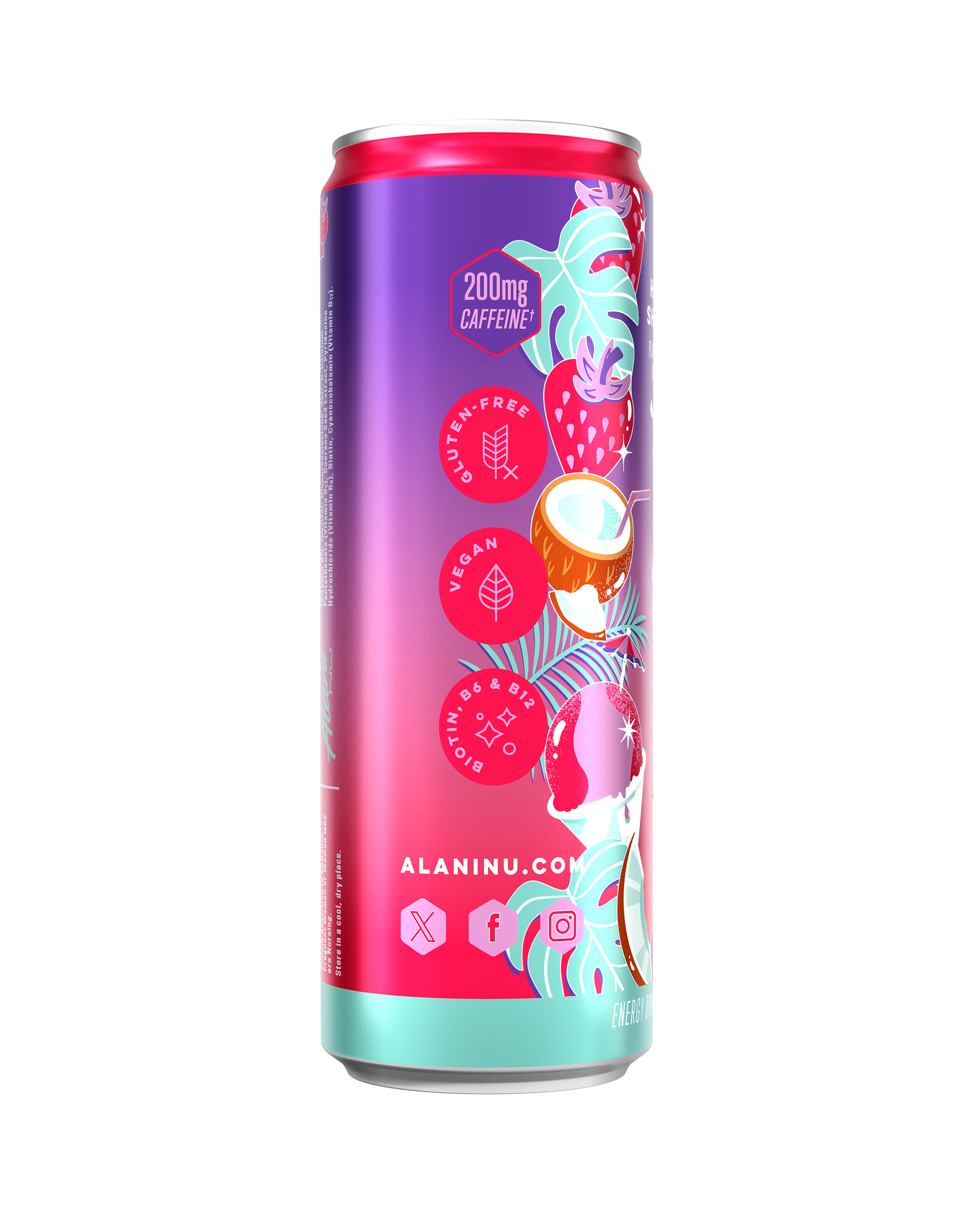 Alani Nu Hawaiian Shaved Ice Energy Drink — 12 Pack