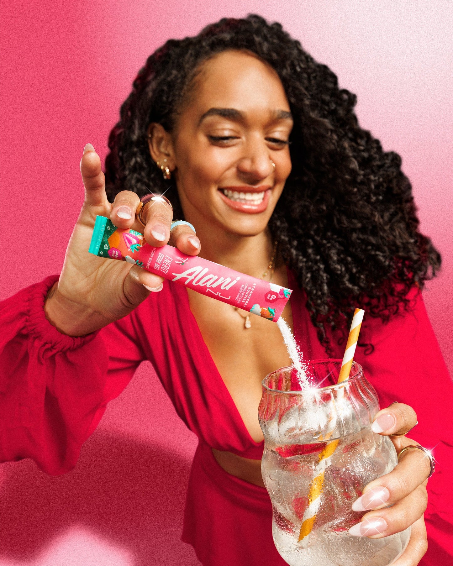 Alani Nu Strawberry Sunrise Energy Sticks — 10 Pack