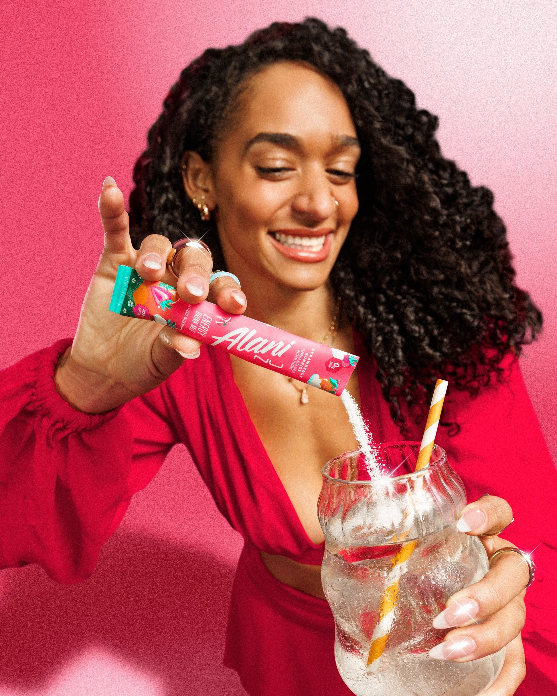 Alani Nu Strawberry Sunrise Energy Sticks — 10 Pack