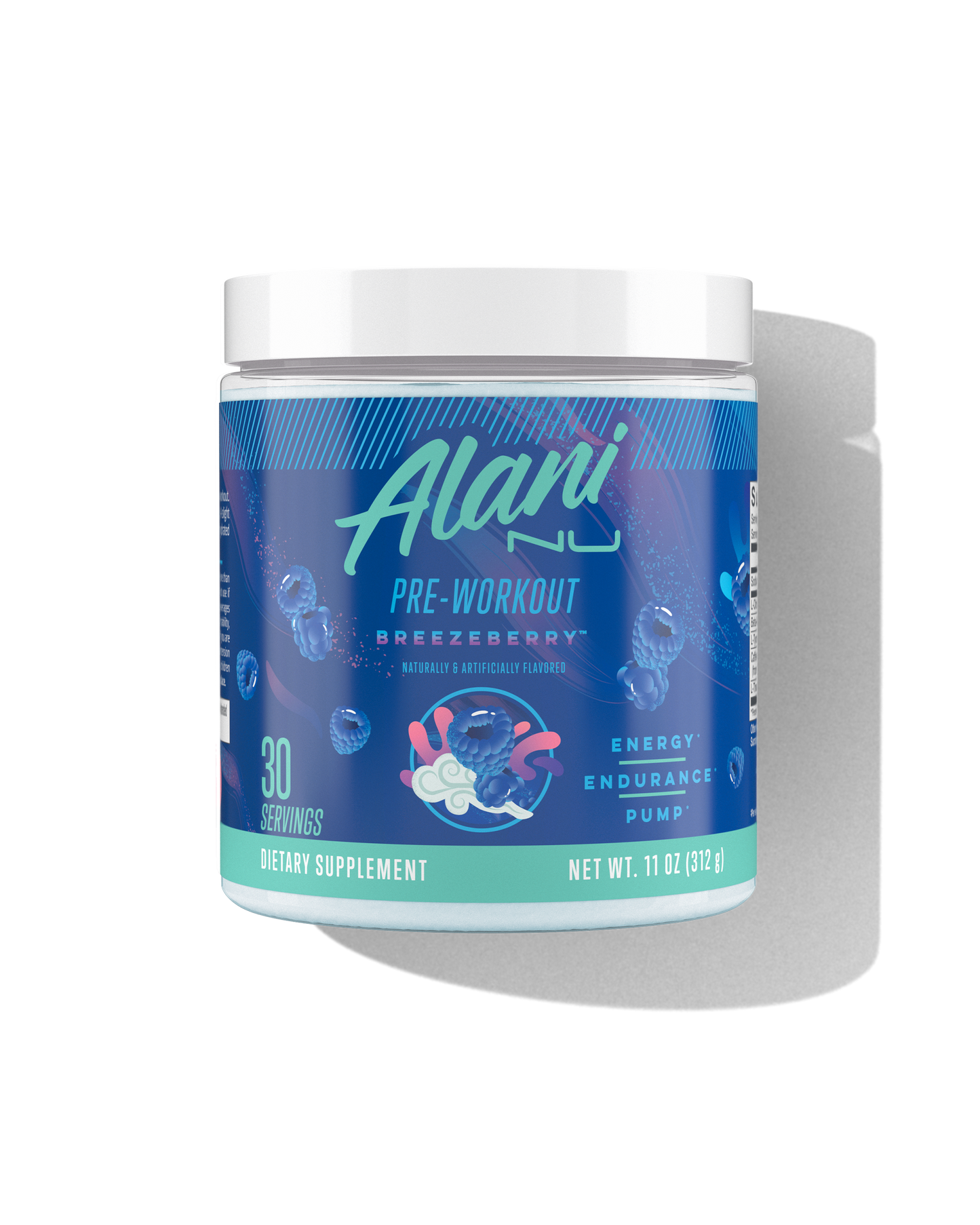 Alani Nu Breezeberry Pre-Workout — 30 Servings