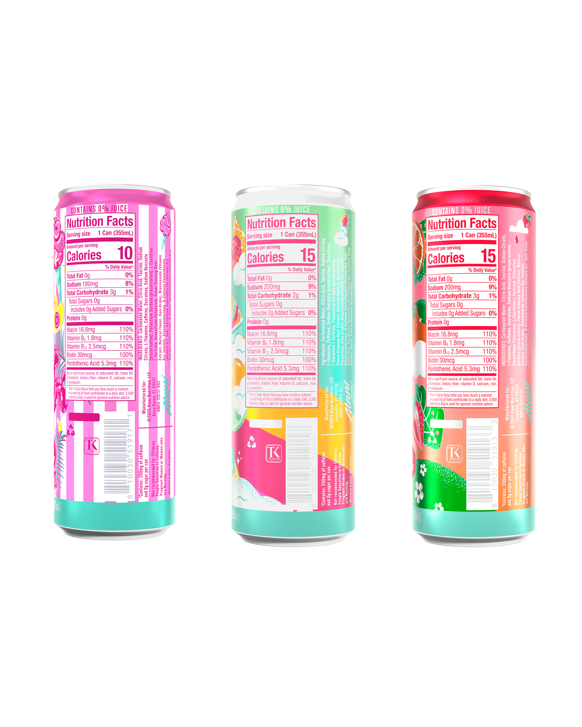 Alani Nu Dream Trio Energy Drink — 12 Pack