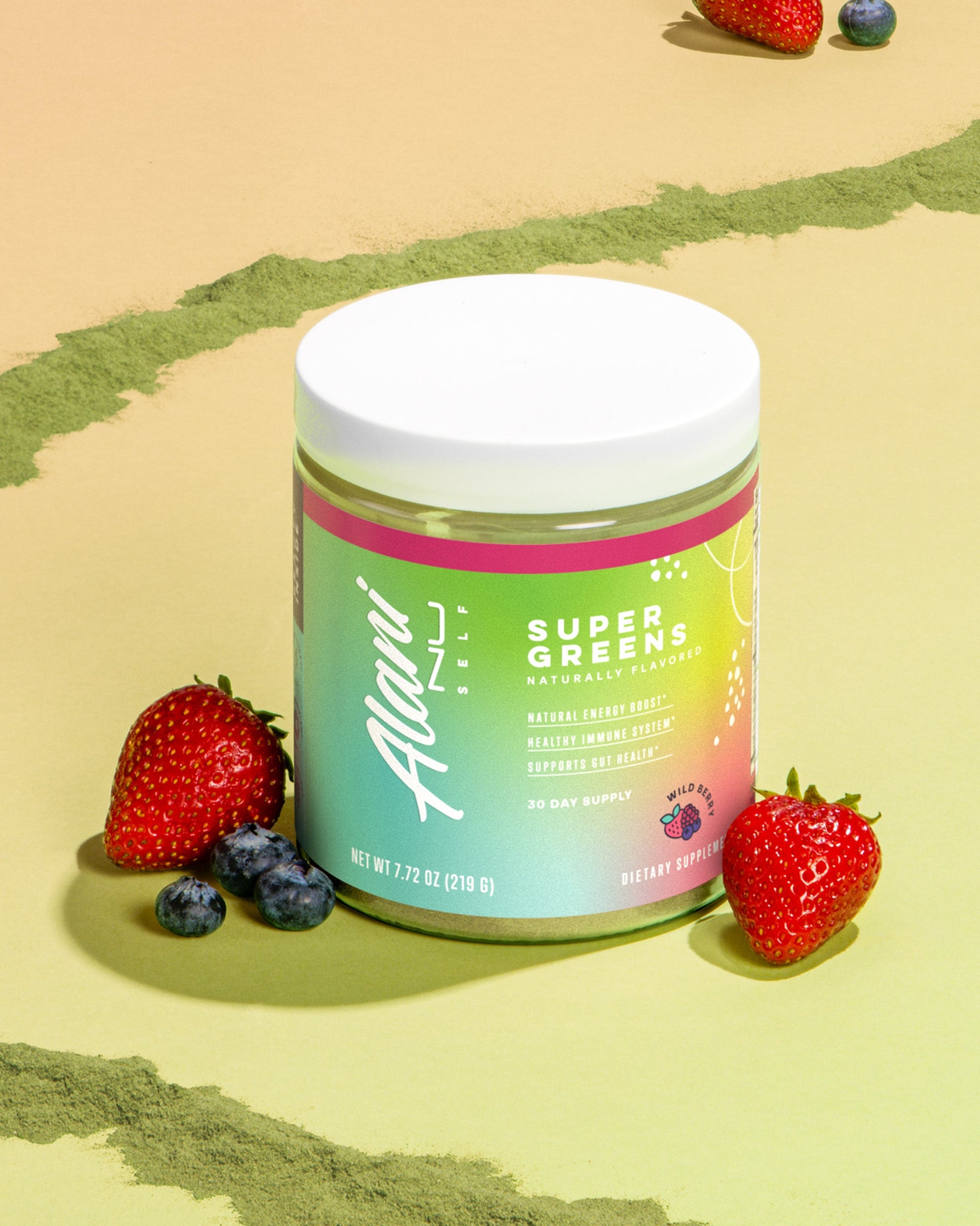 Alani Nu Wild Berry Super Greens — 30 Day Supply