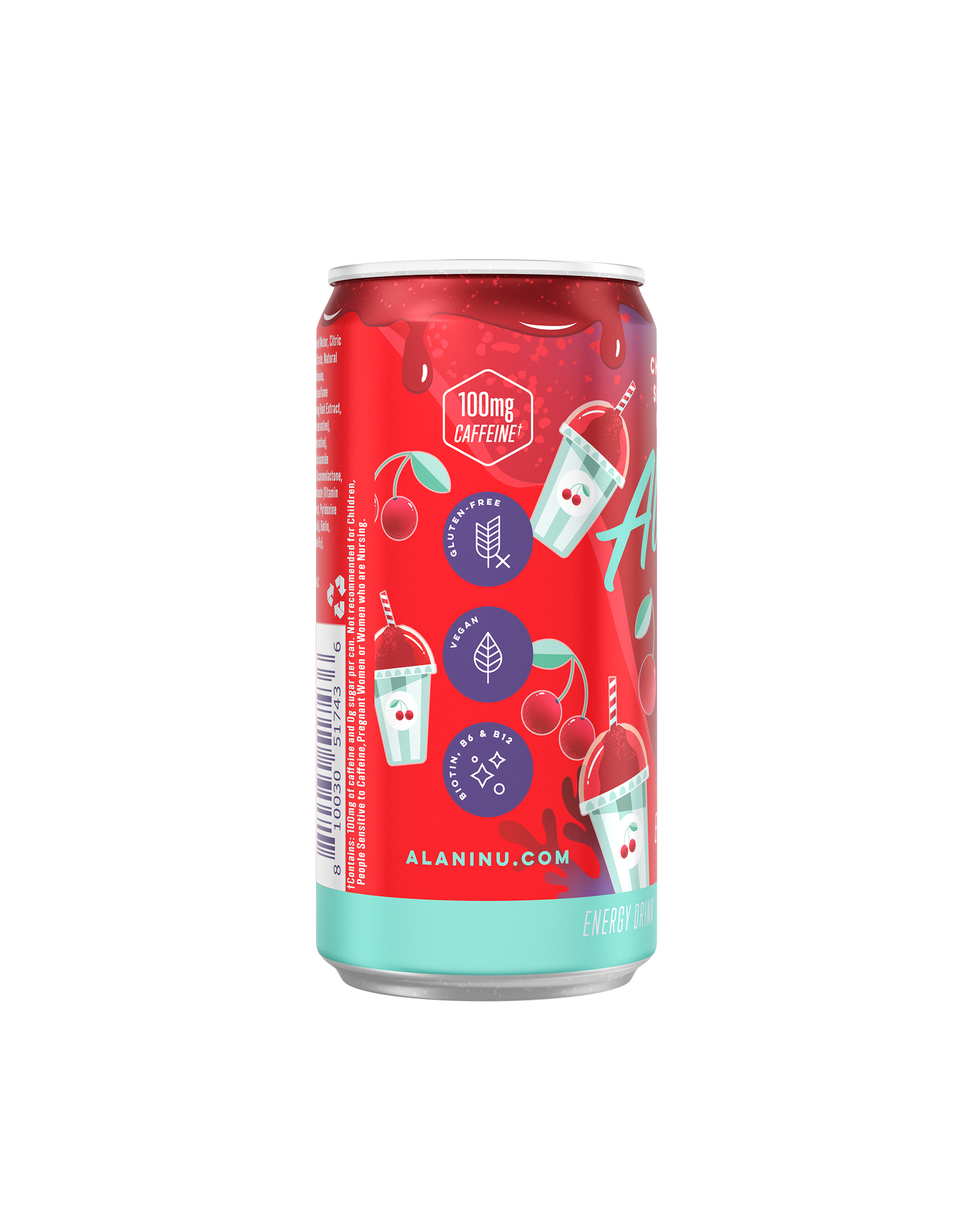 Alani Nu Cherry Slush Mini Energy — 24 Pack