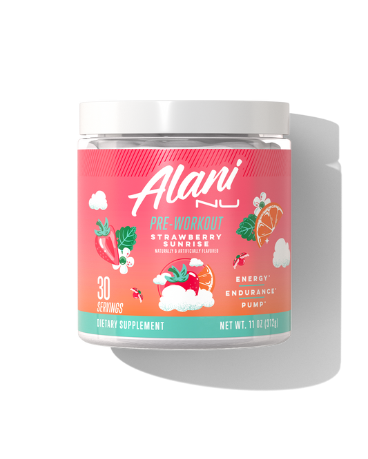 Alani Nu Strawberry Sunrise Pre-Workout — 30 Servings