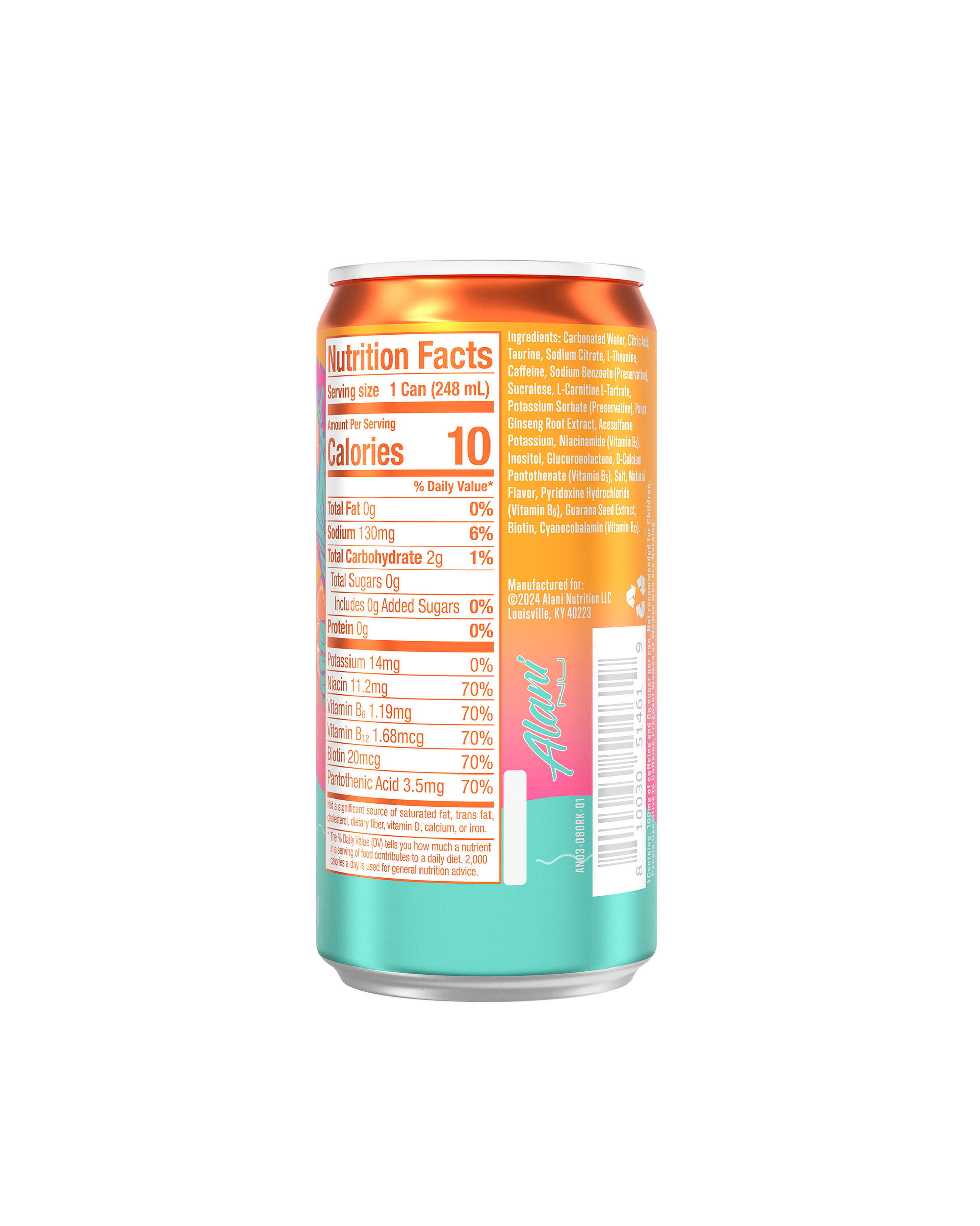 Alani Nu Orange Kiss Mini Energy — 24 Pack