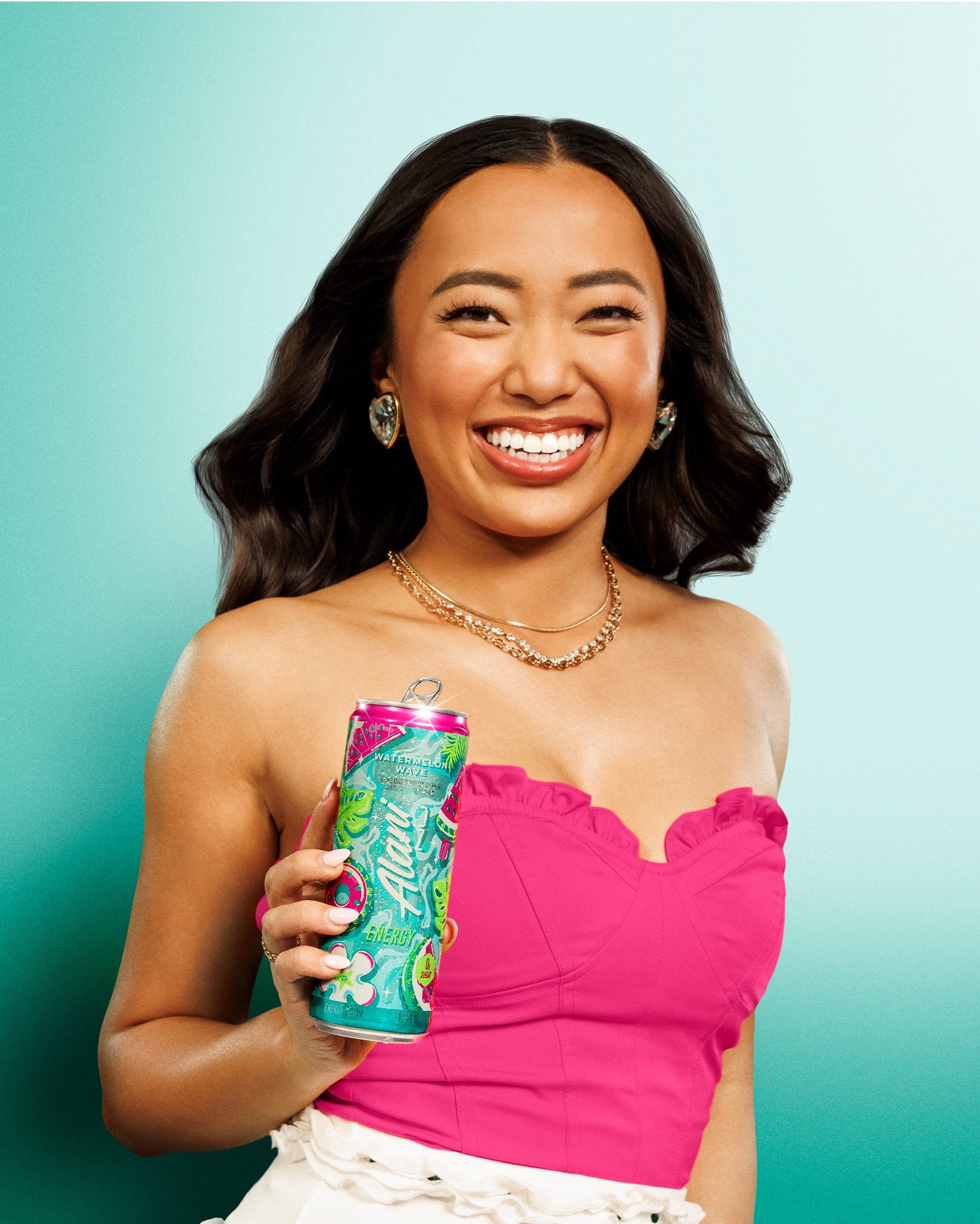 Alani Nu Watermelon Wave Energy Drink — 12 Pack