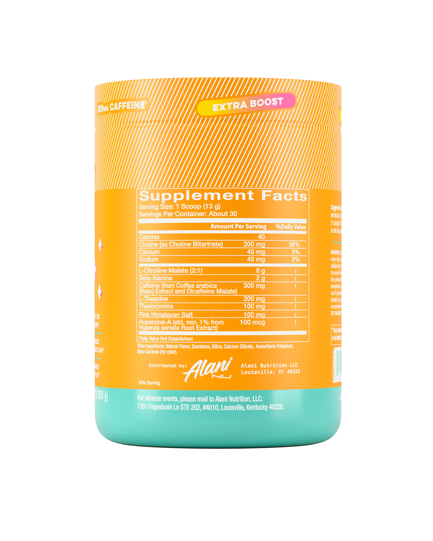 Alani Nu Paradise Swirl Pre-Workout+ — 30 Servings