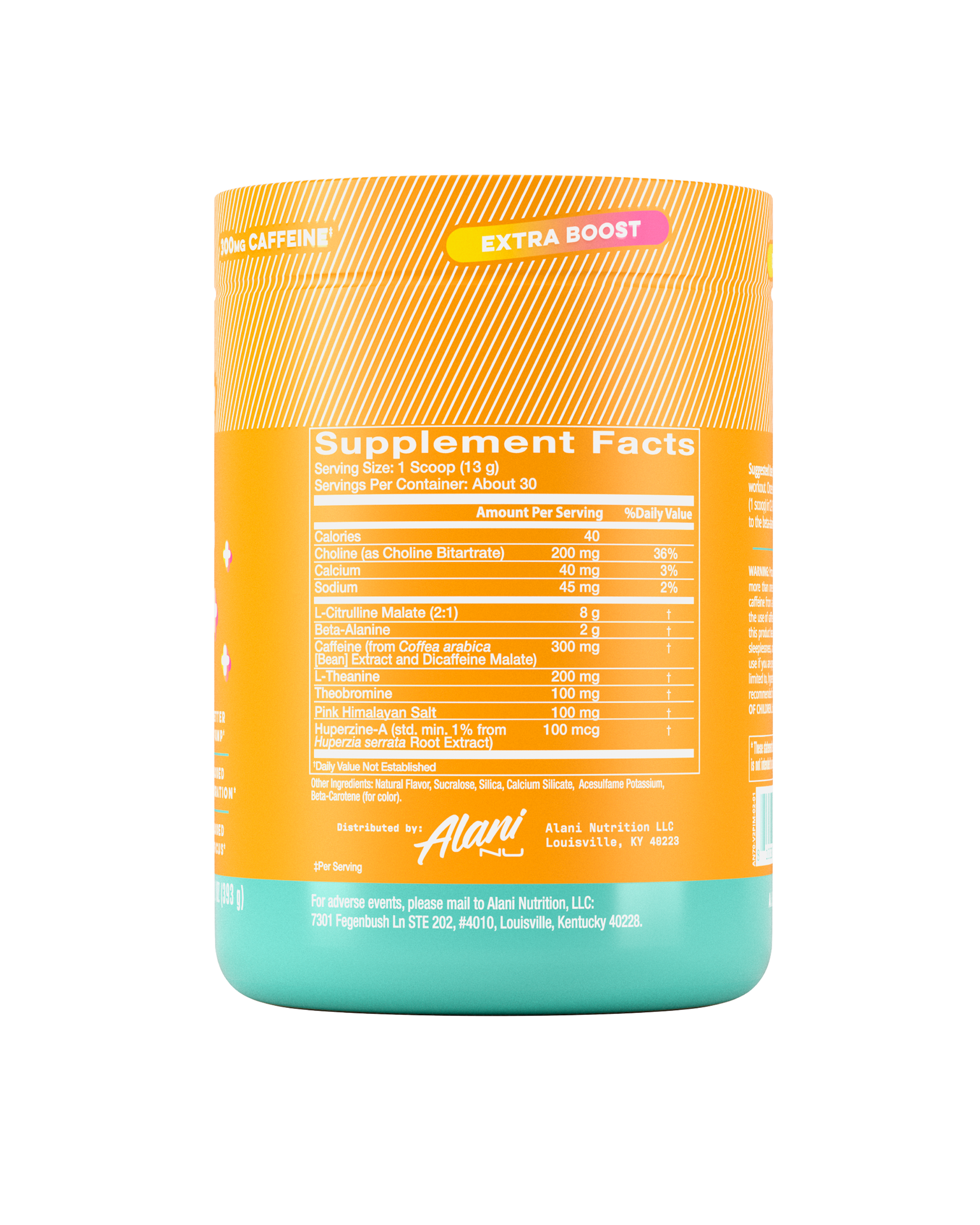 Alani Nu Paradise Swirl Pre-Workout+ — 30 Servings