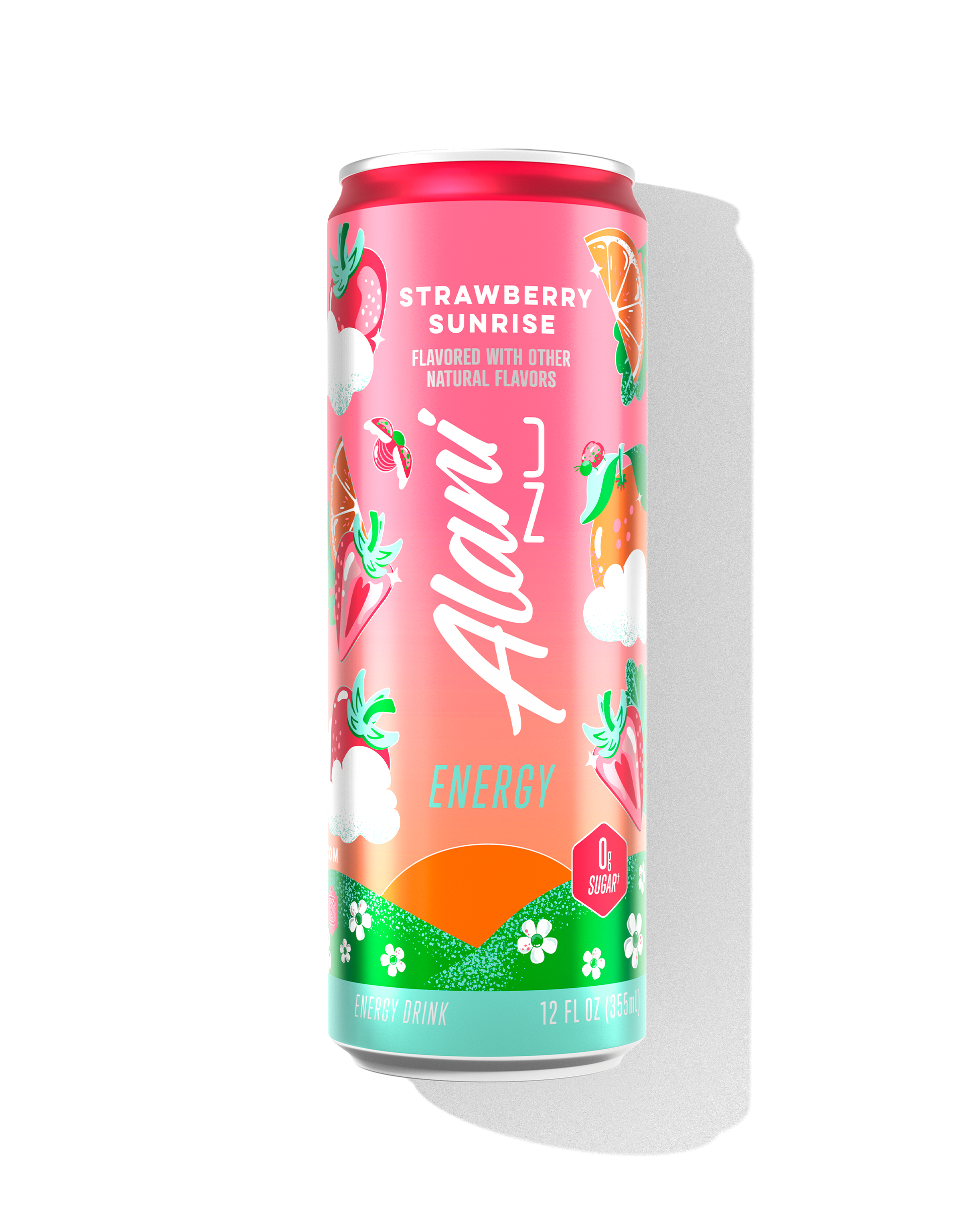 Alani Nu Strawberry Sunrise Energy Drink — 12 Pack