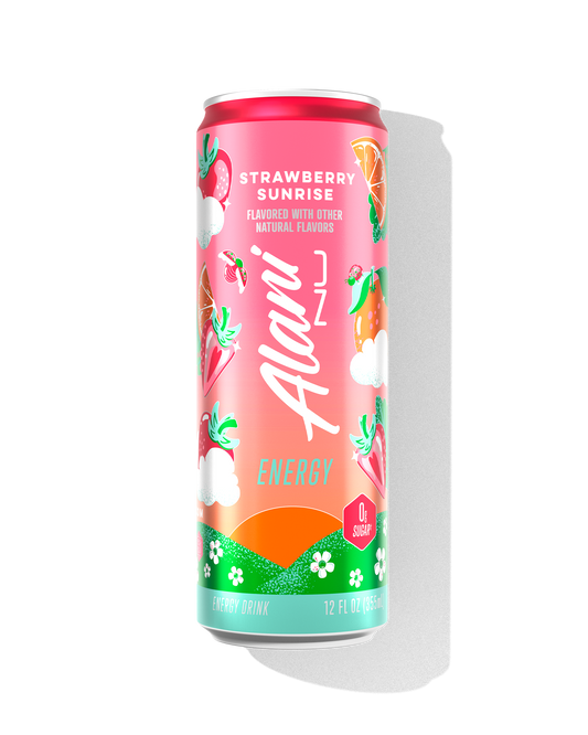 Alani Nu Strawberry Sunrise Energy Drink — 12 Pack