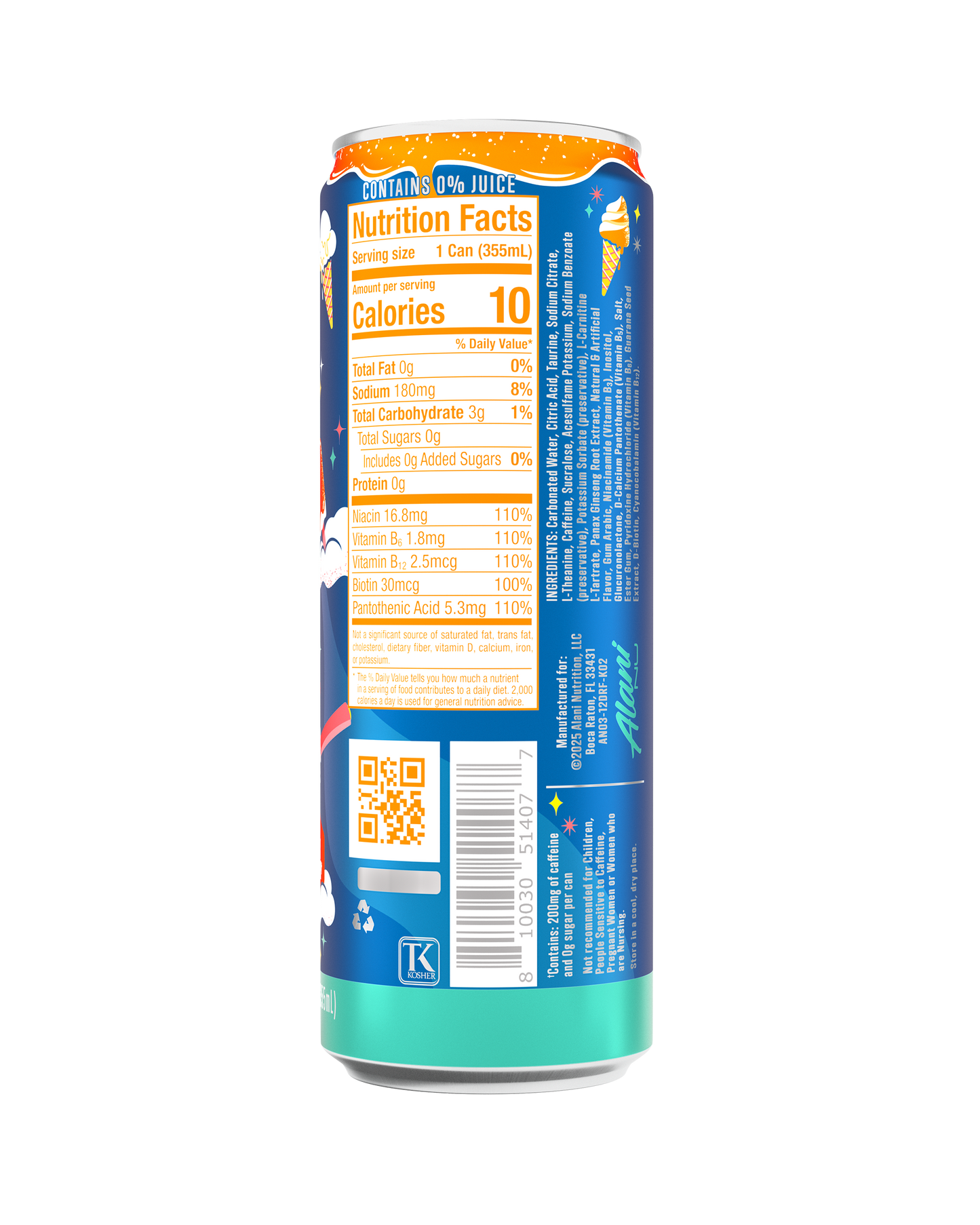Alani Nu Dream Float Energy Drink — 12 Pack