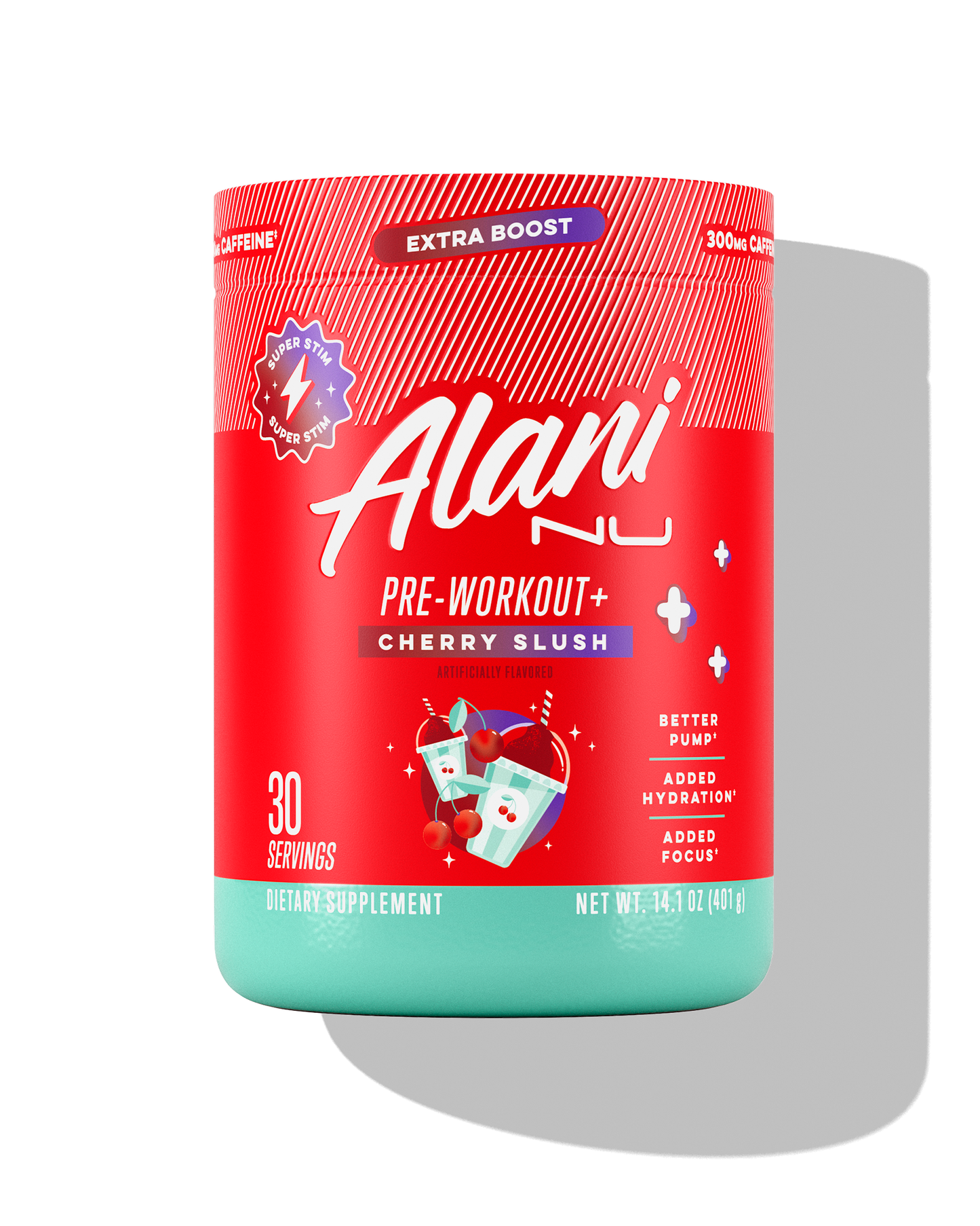 Alani Nu Cherry Slush Pre-Workout+ — 30 Servings