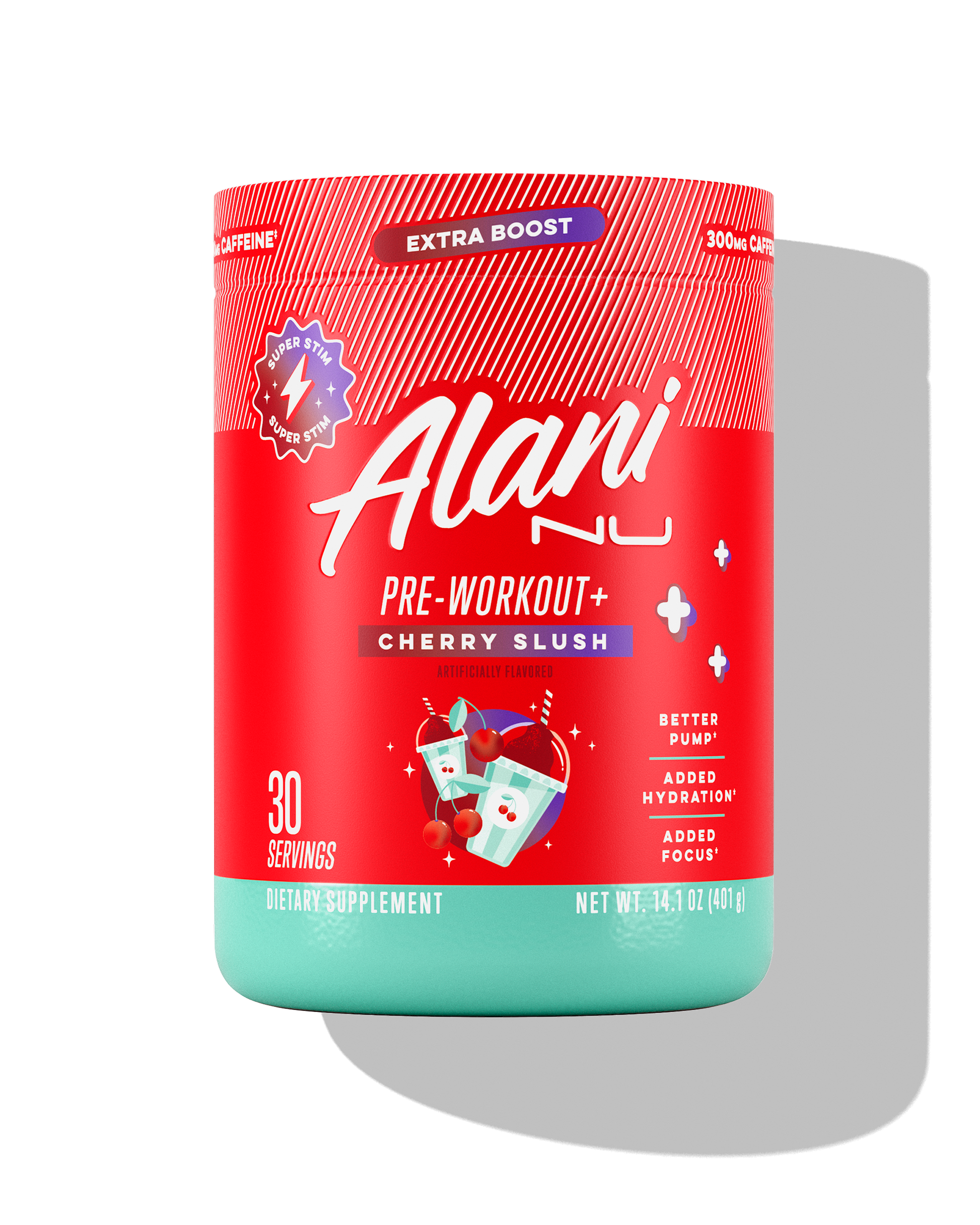 Alani Nu Cherry Slush Pre-Workout+ — 30 Servings