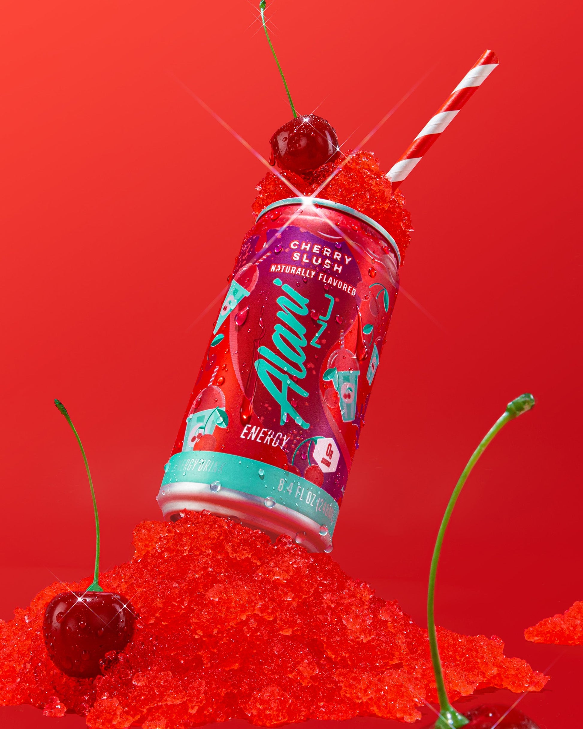 Alani Nu Cherry Slush Mini Energy — 24 Pack