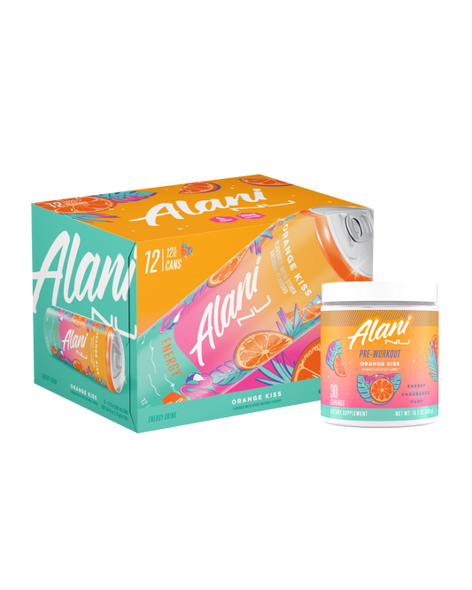 Alani Nu Orange Kiss Energy & Pre-Workout Bundle