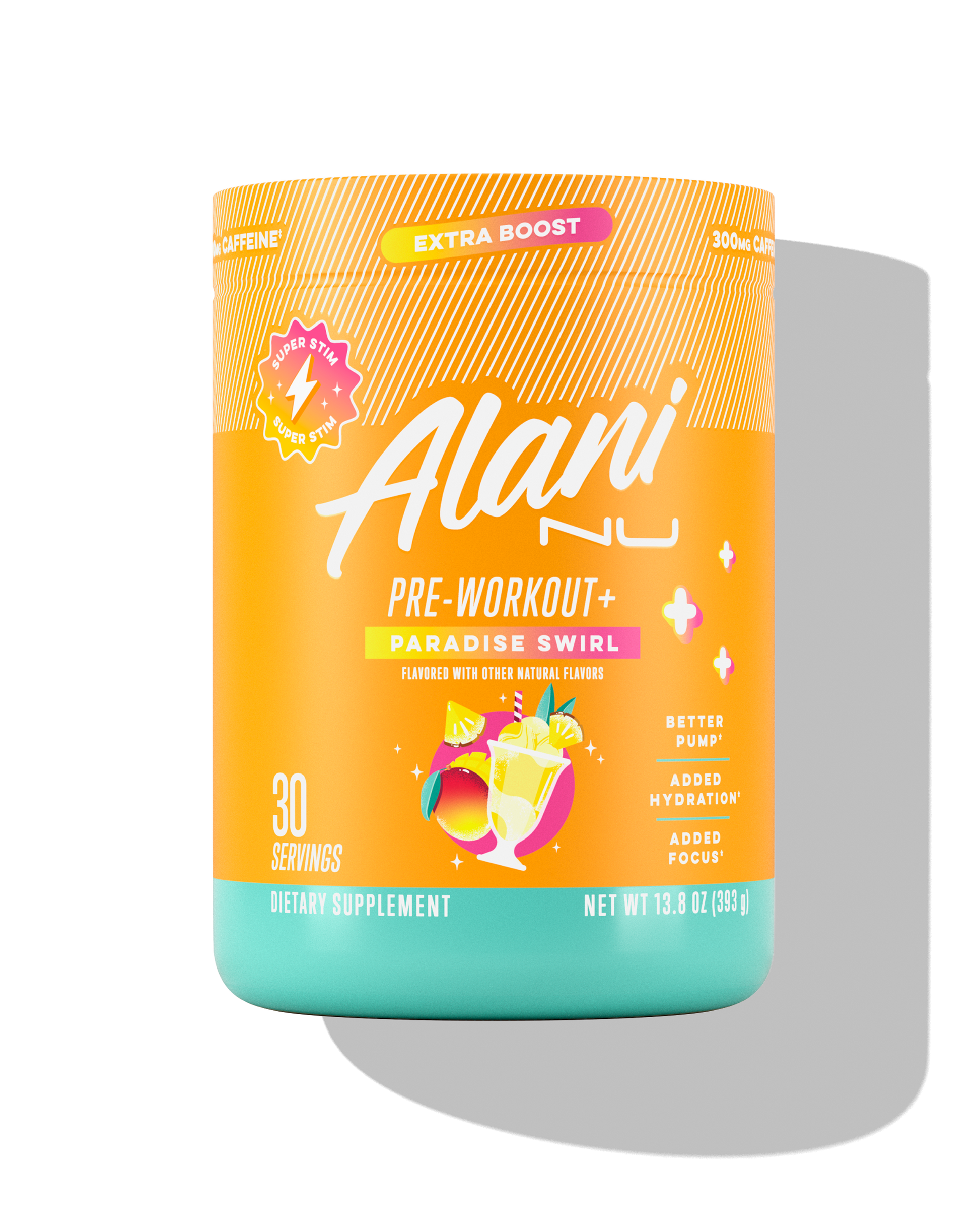 Alani Nu Paradise Swirl Pre-Workout+ — 30 Servings