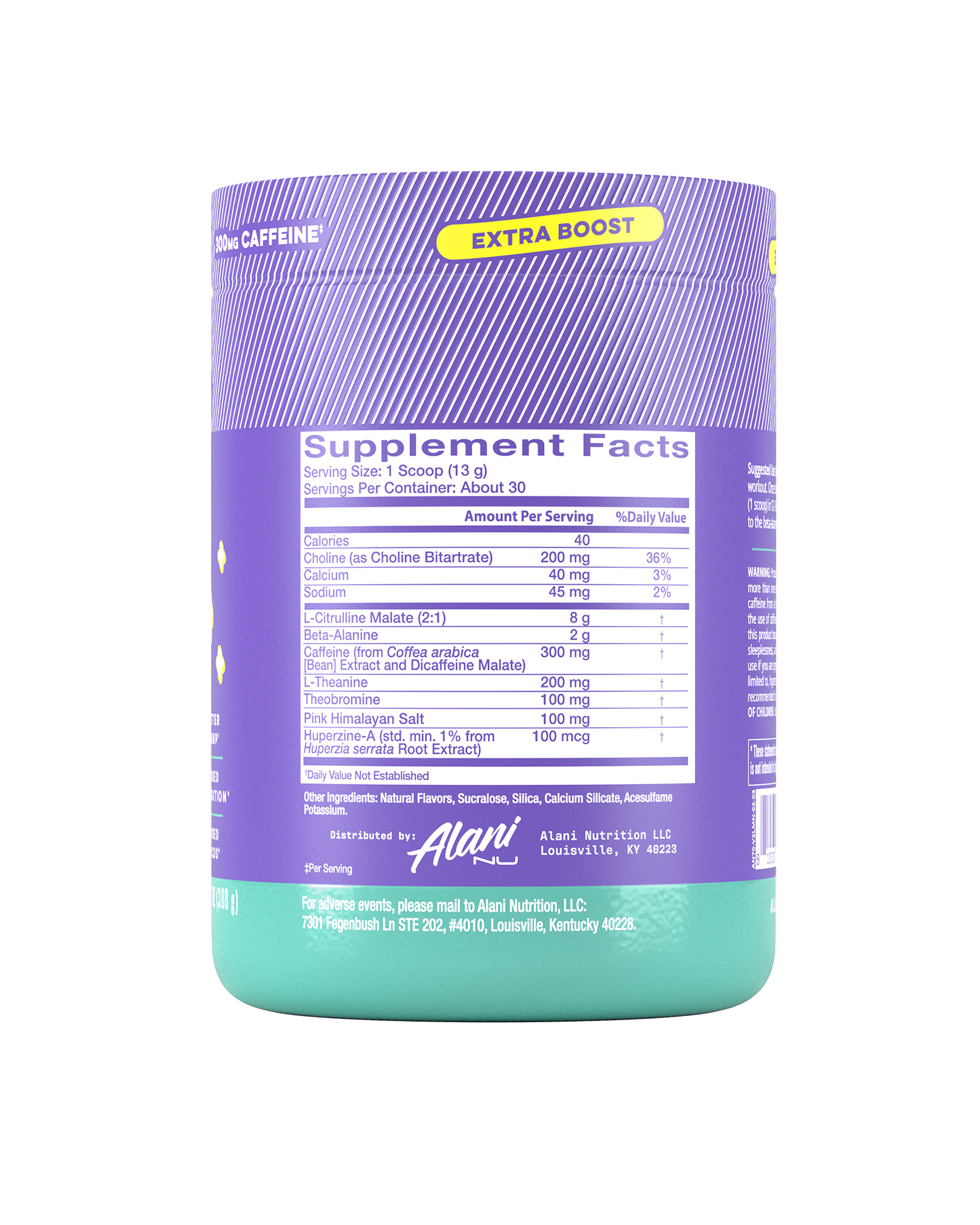 Alani Nu Frozen Lemonade Pre-Workout+ — 30 Servings