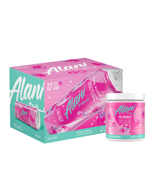 Alani Nu Pink Slush Energy & Pre-Workout Bundle