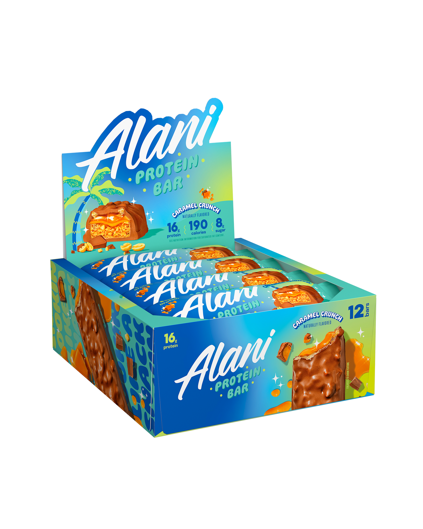 Alani Nu Caramel Crunch Protein Bars — 12 Pack