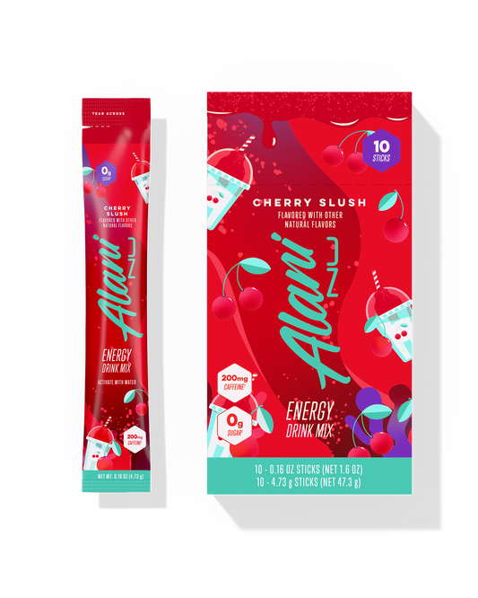 Alani Nu Cherry Slush Energy Sticks — 10 Pack