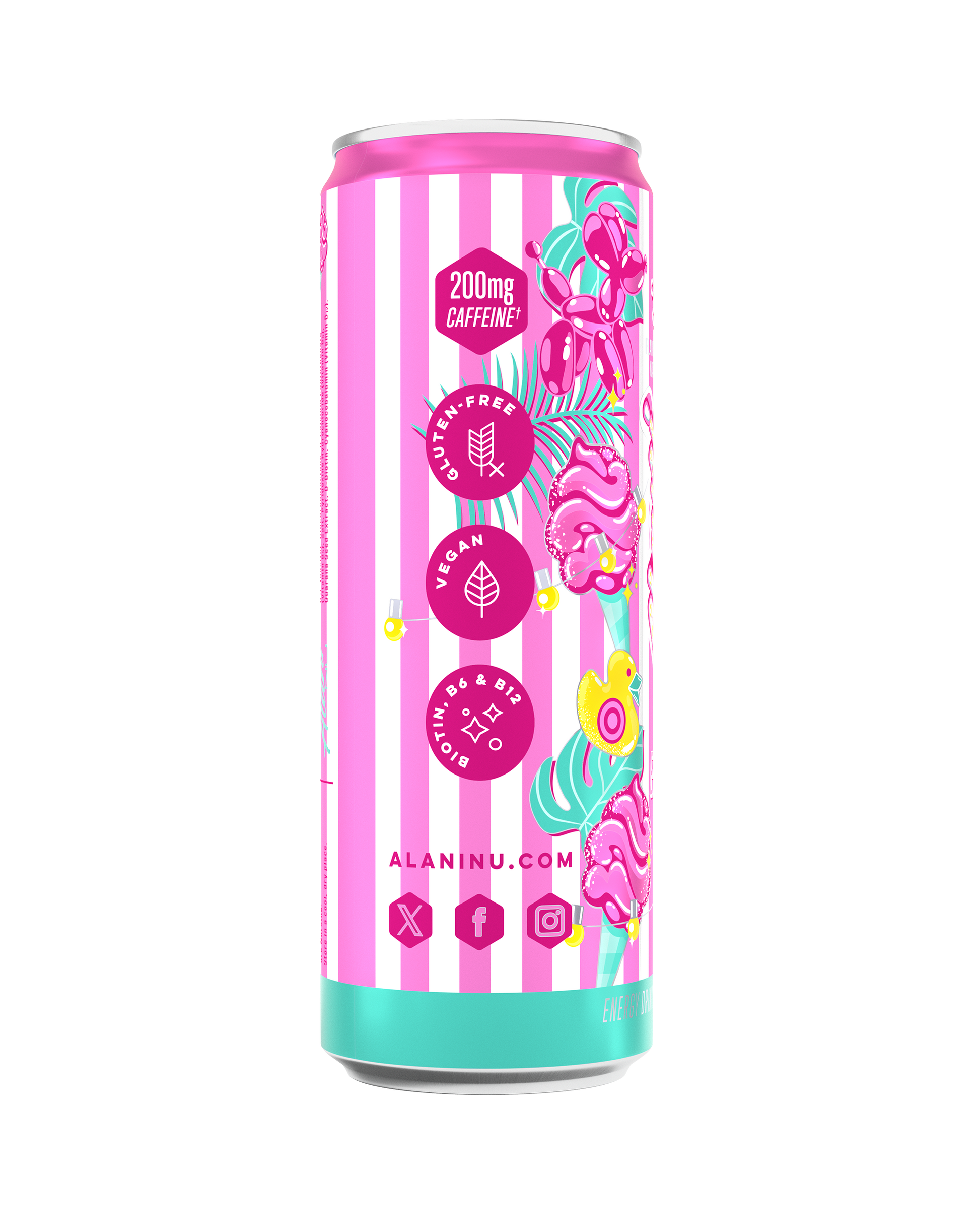Alani Nu Cotton Candy Energy Drink — 12 Pack