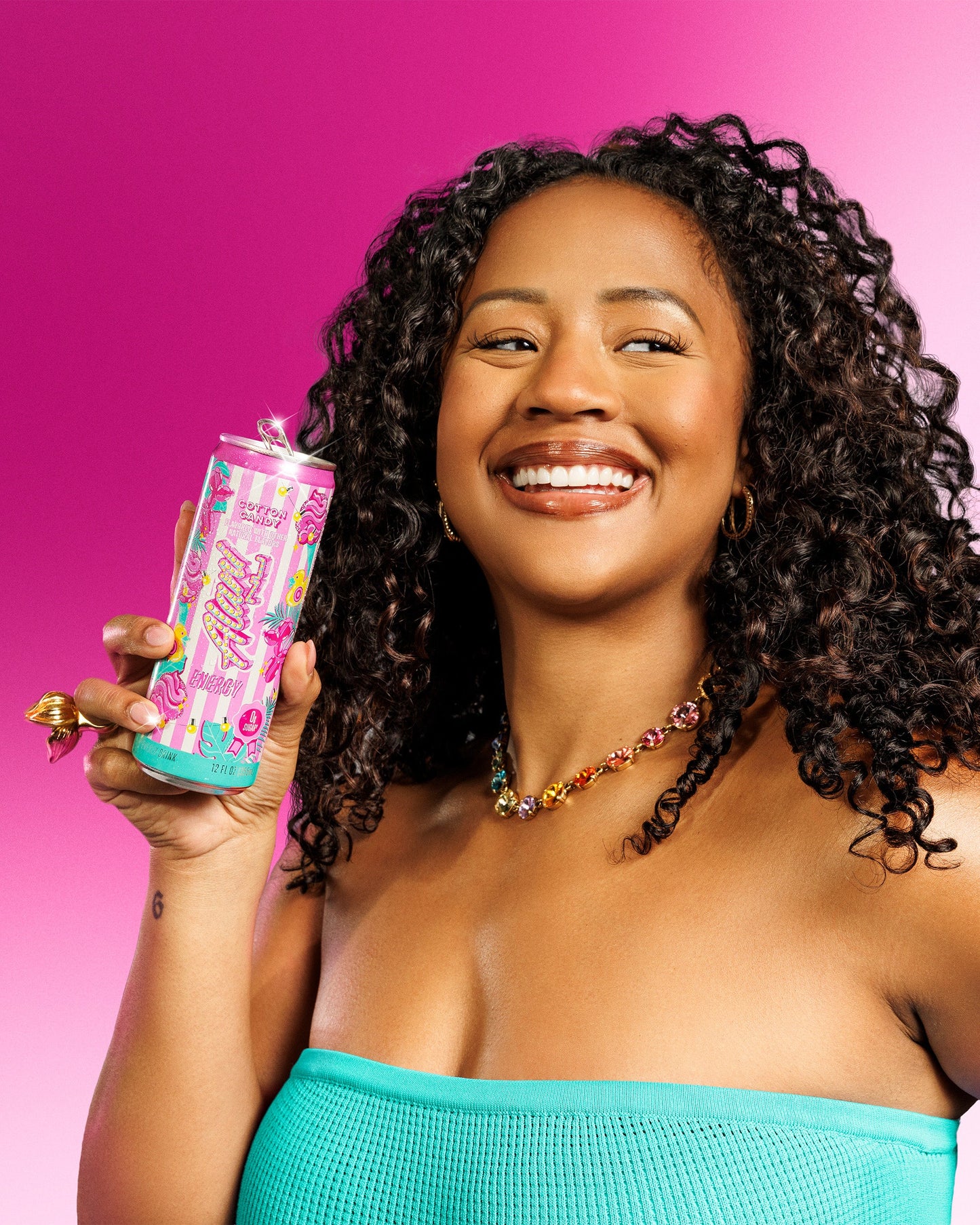 Alani Nu Cotton Candy Energy Drink — 12 Pack