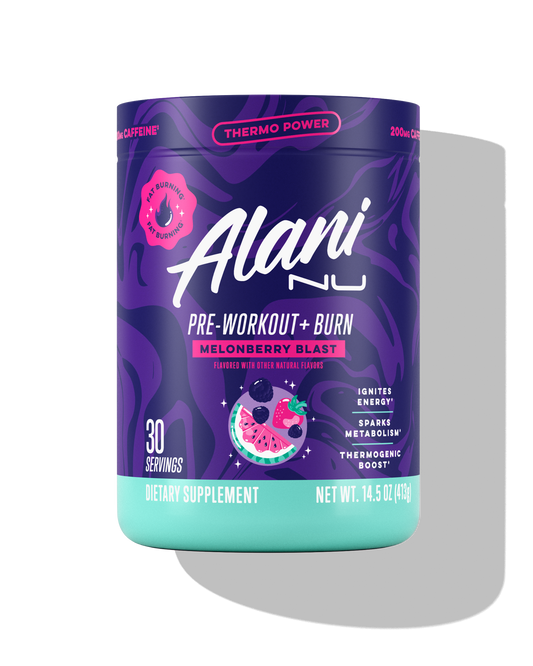 Alani Nu Melonberry Blast Pre-Workout+ Burn — 30 Servings