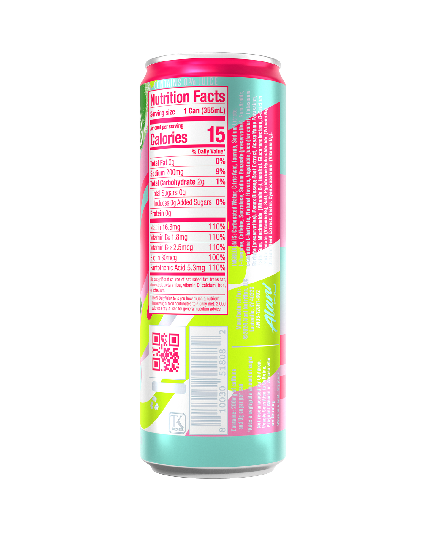 Alani Nu Cherry Twist Energy Drink — 12 Pack
