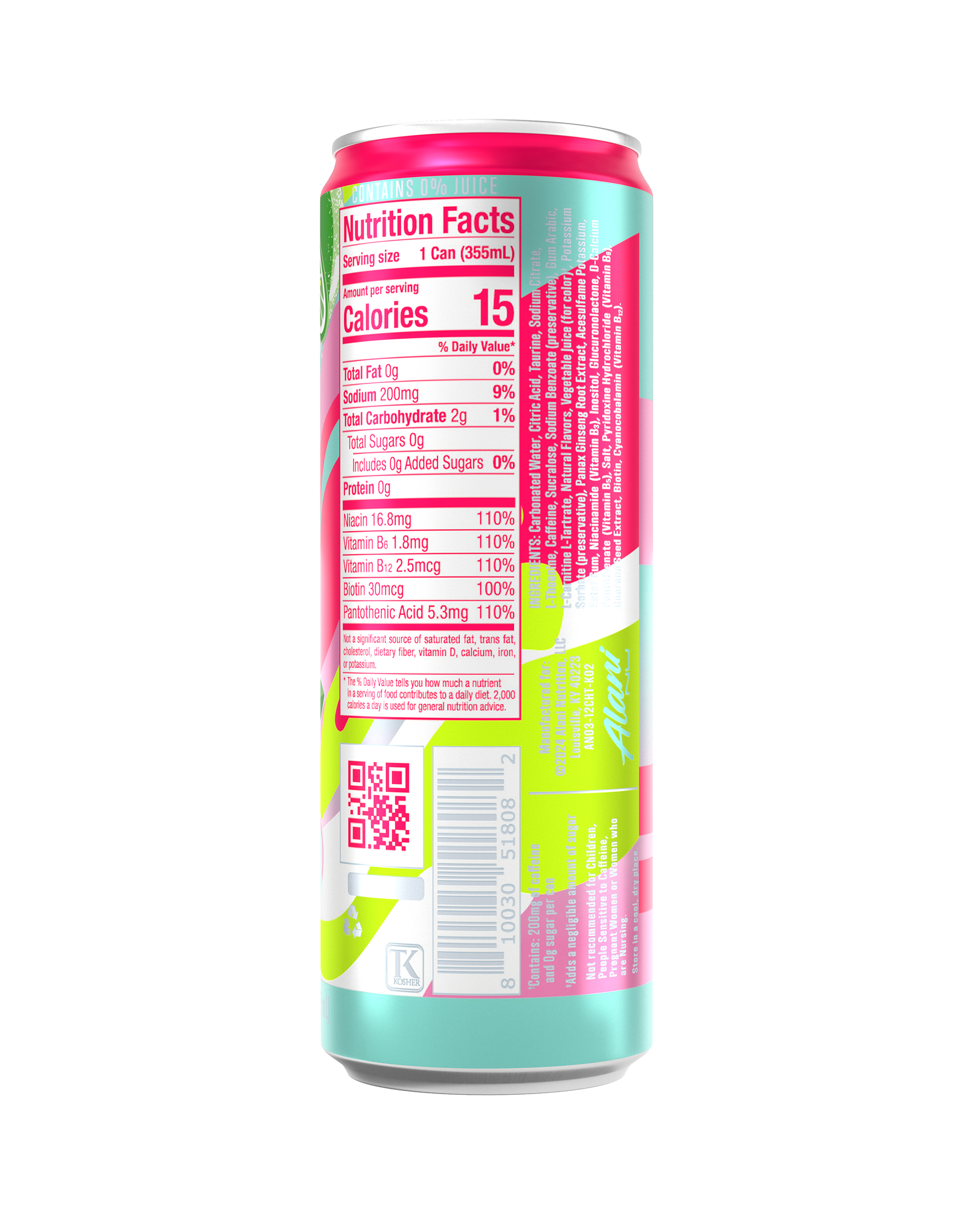 Alani Nu Cherry Twist Energy Drink — 12 Pack