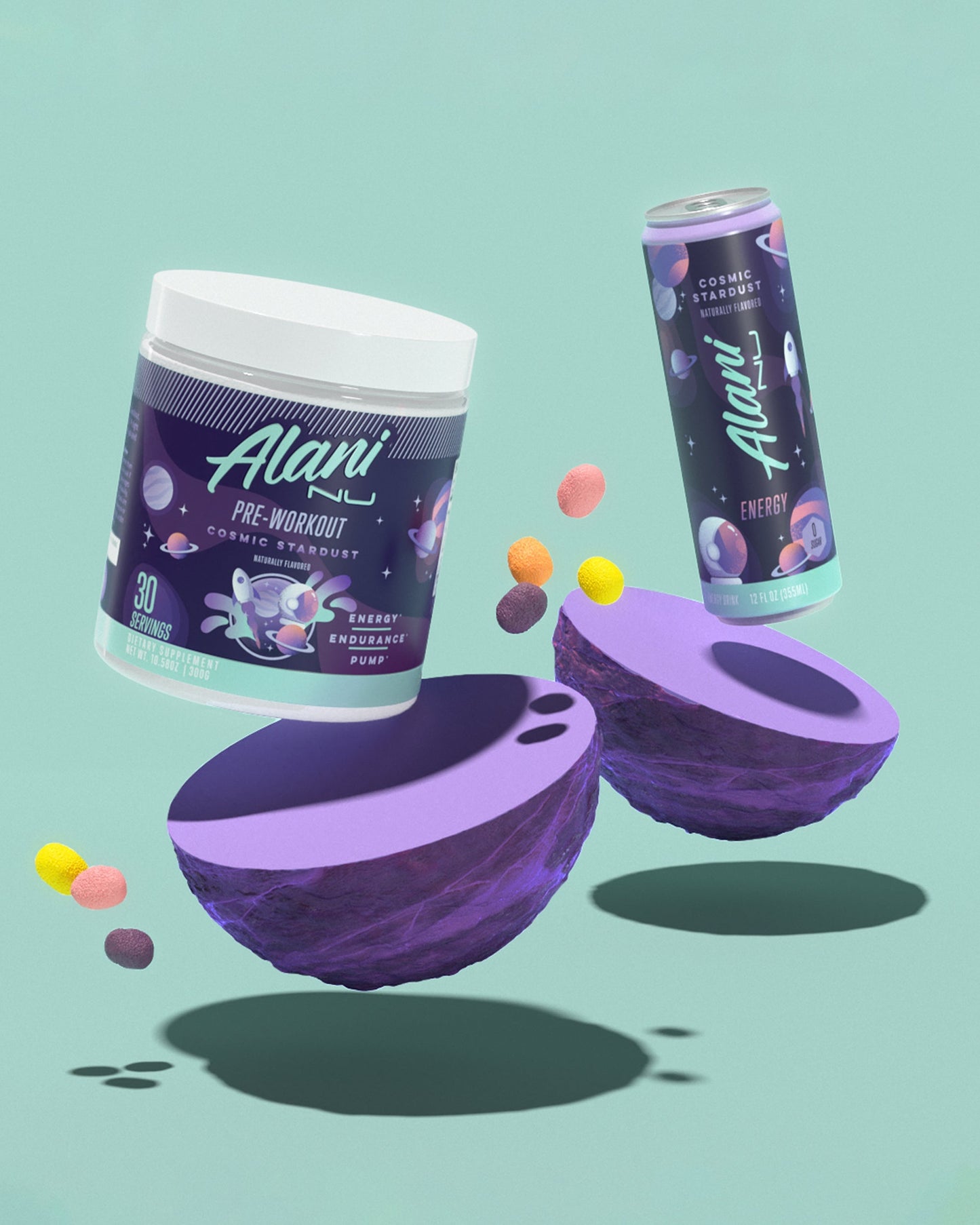 Alani Nu Cosmic Stardust Pre-Workout — 30 Servings
