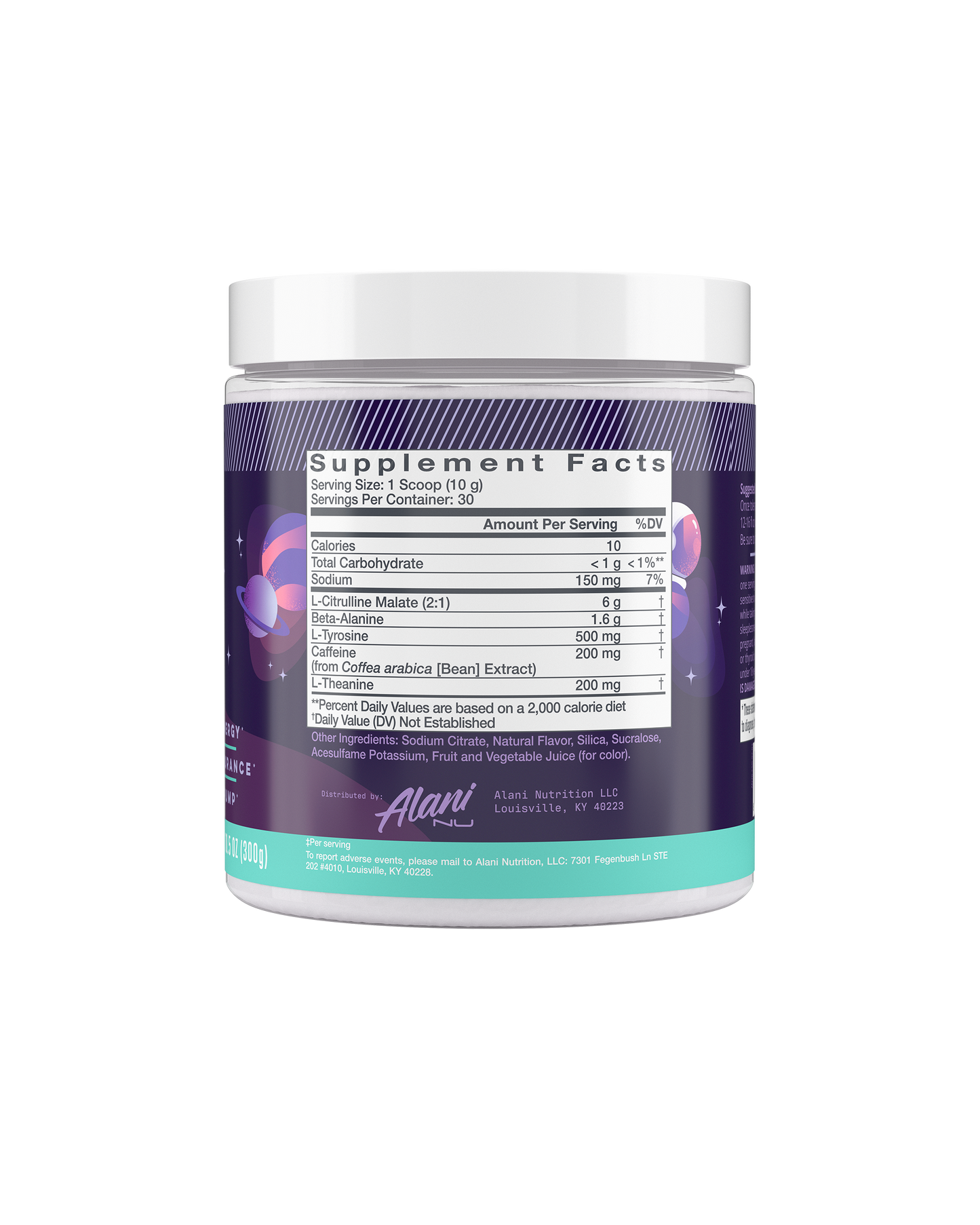 Alani Nu Cosmic Stardust Pre-Workout — 30 Servings