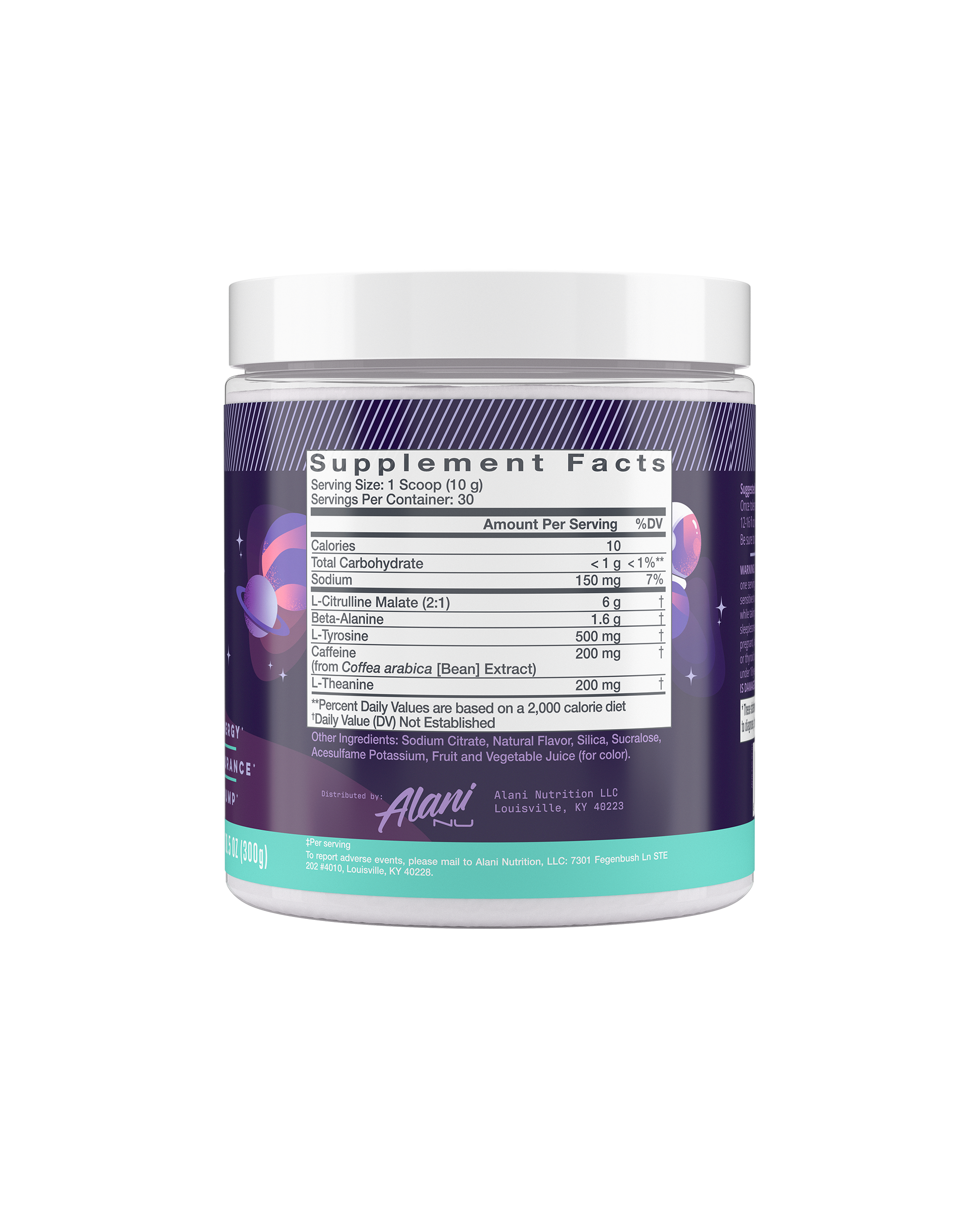 Alani Nu Cosmic Stardust Pre-Workout — 30 Servings