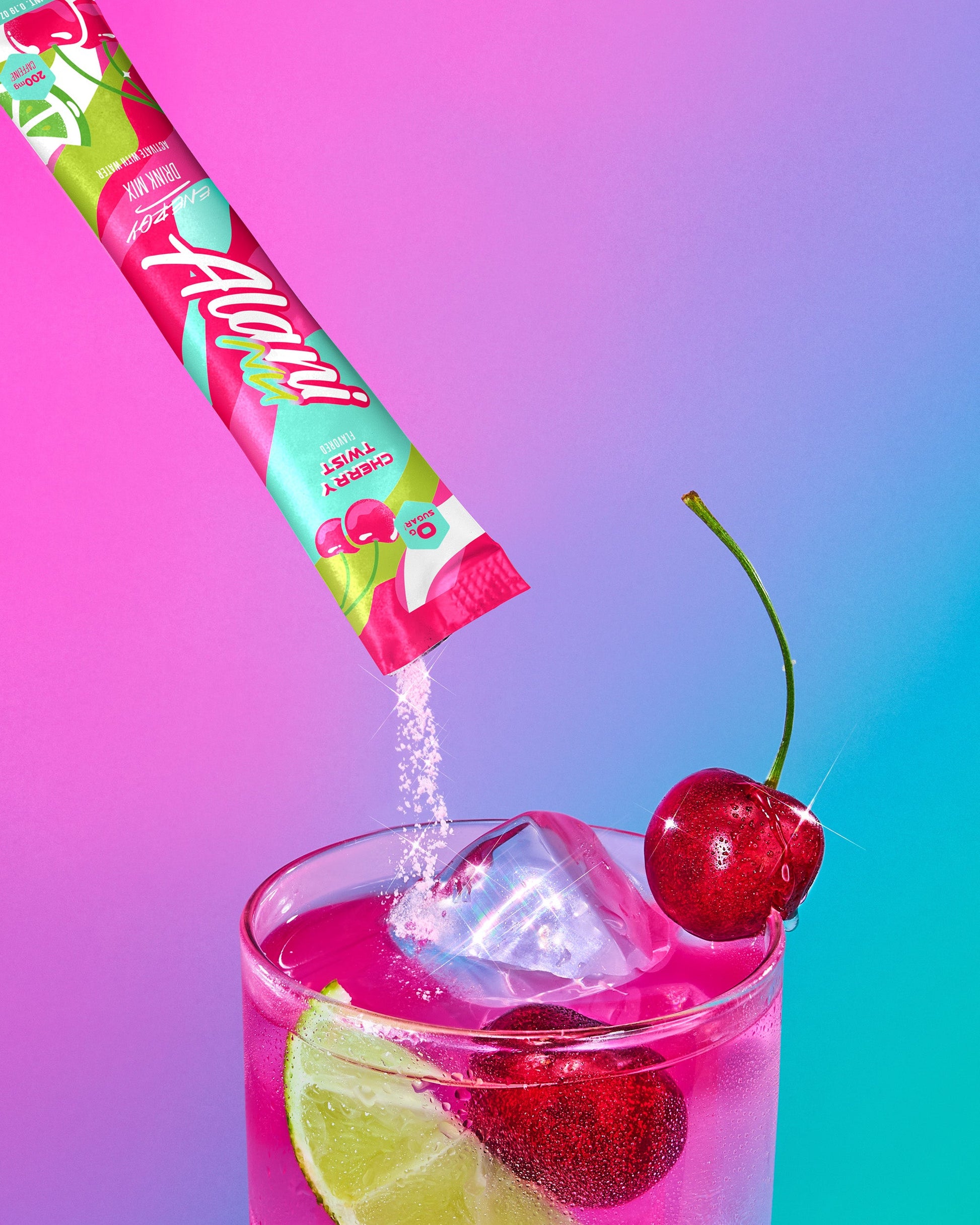 Alani Nu Cherry Twist Energy Sticks — 10 Pack