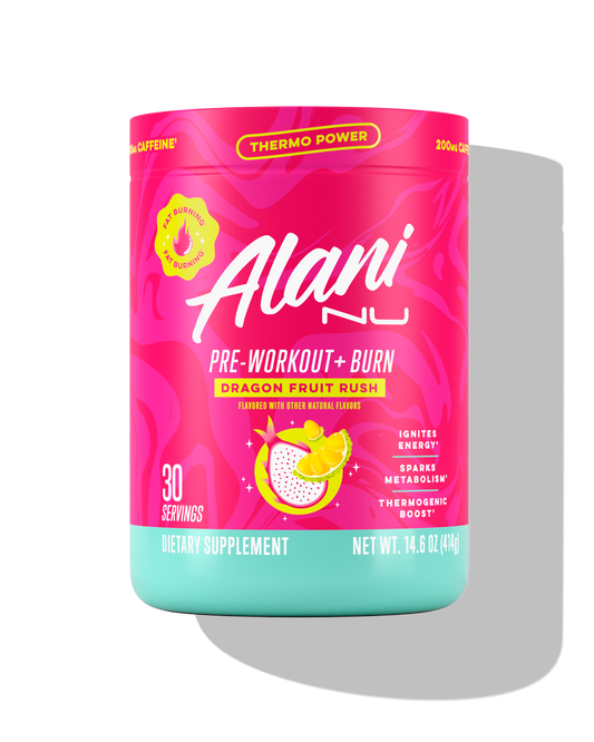 Alani Nu Dragon Fruit Rush Pre-Workout+ Burn — 30 Servings