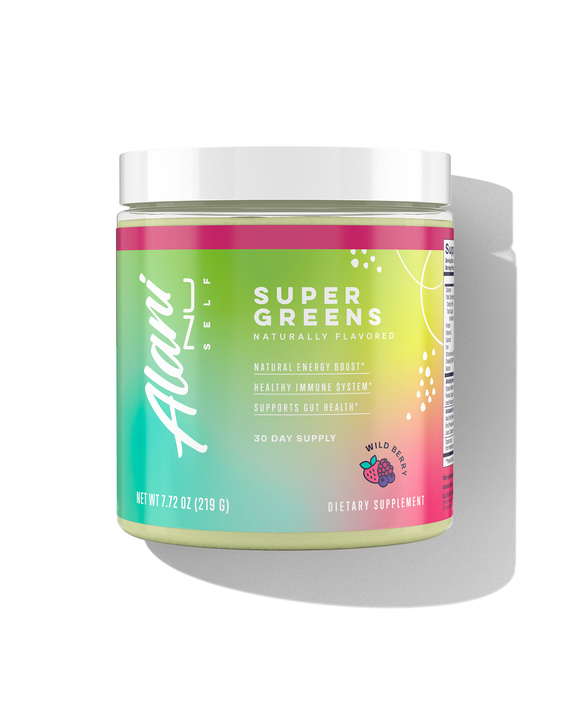 Alani Nu Wild Berry Super Greens — 30 Day Supply
