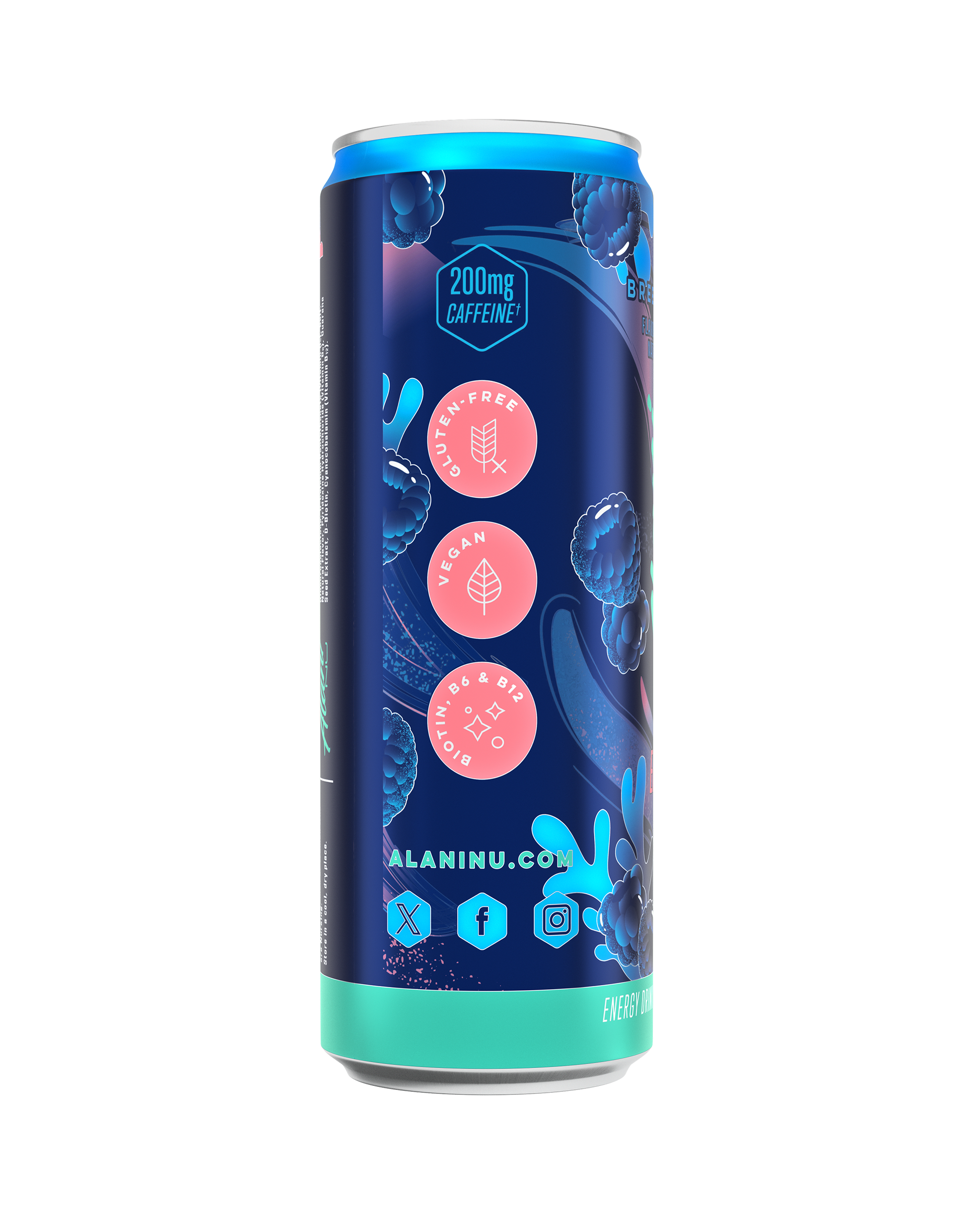 Alani Nu Breezeberry Energy Drink — 12 Pack