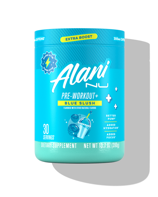 Alani Nu Blue Slush Pre-Workout+ — 30 Servings
