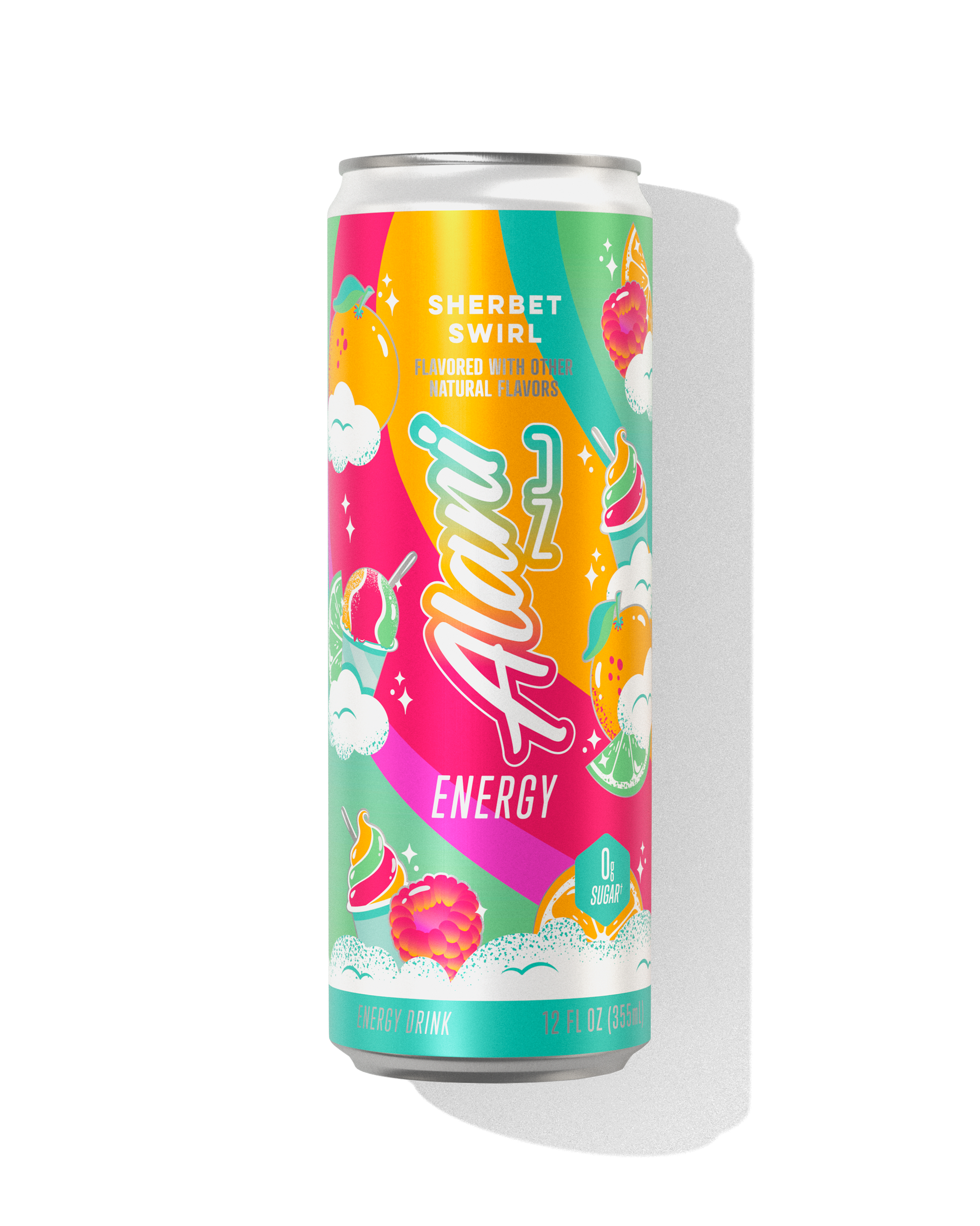 Alani Nu Sherbet Swirl Energy Drink — 12 Pack
