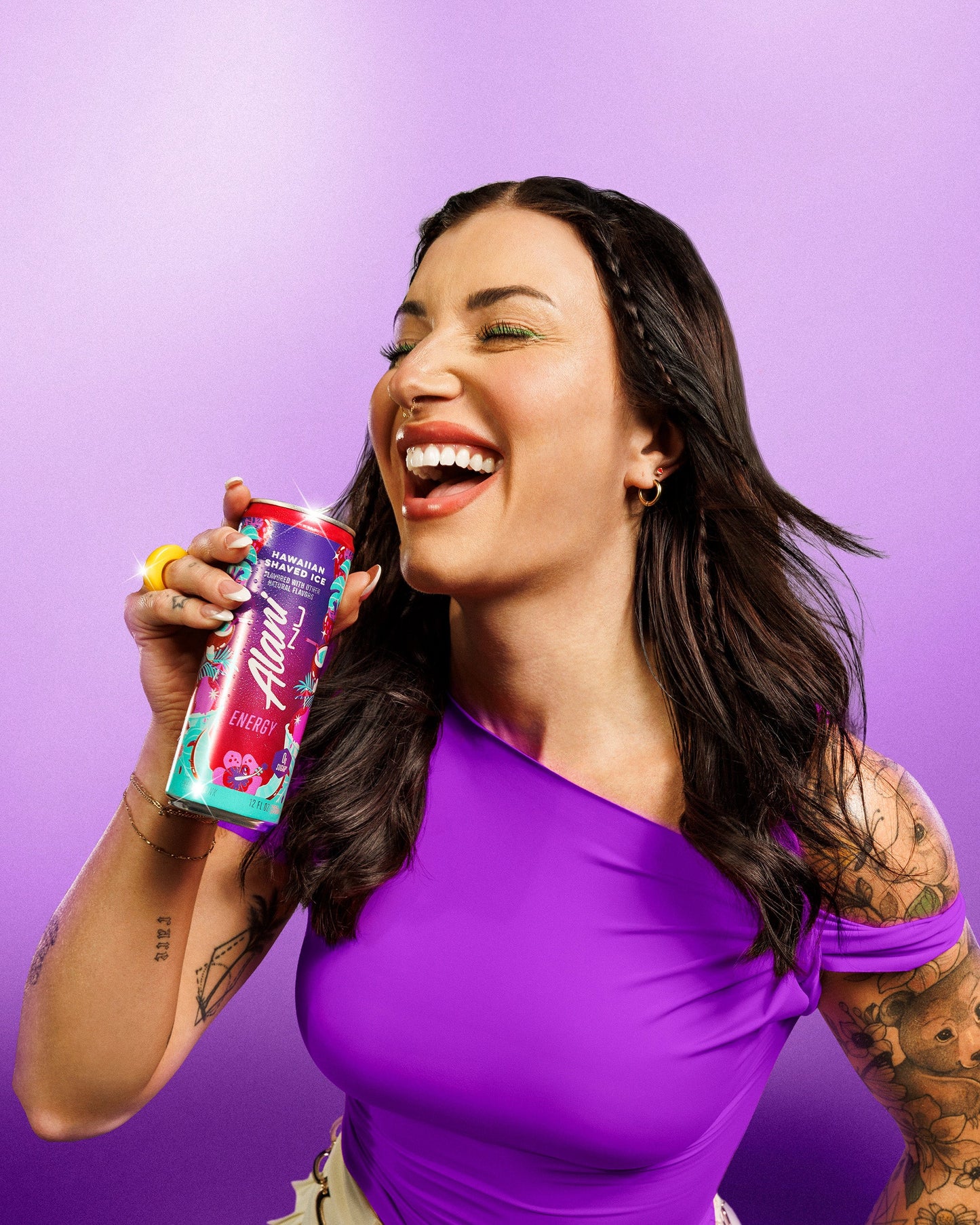 Alani Nu Hawaiian Shaved Ice Energy Drink — 12 Pack