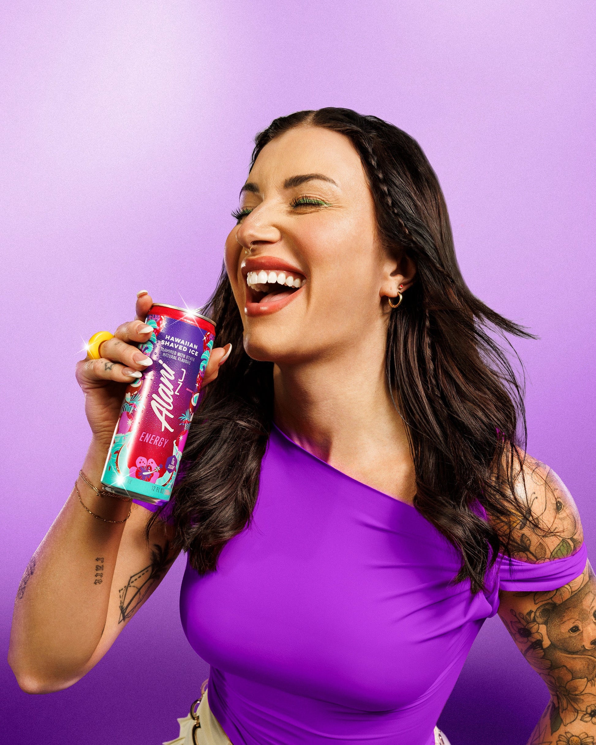 Alani Nu Hawaiian Shaved Ice Energy Drink — 12 Pack