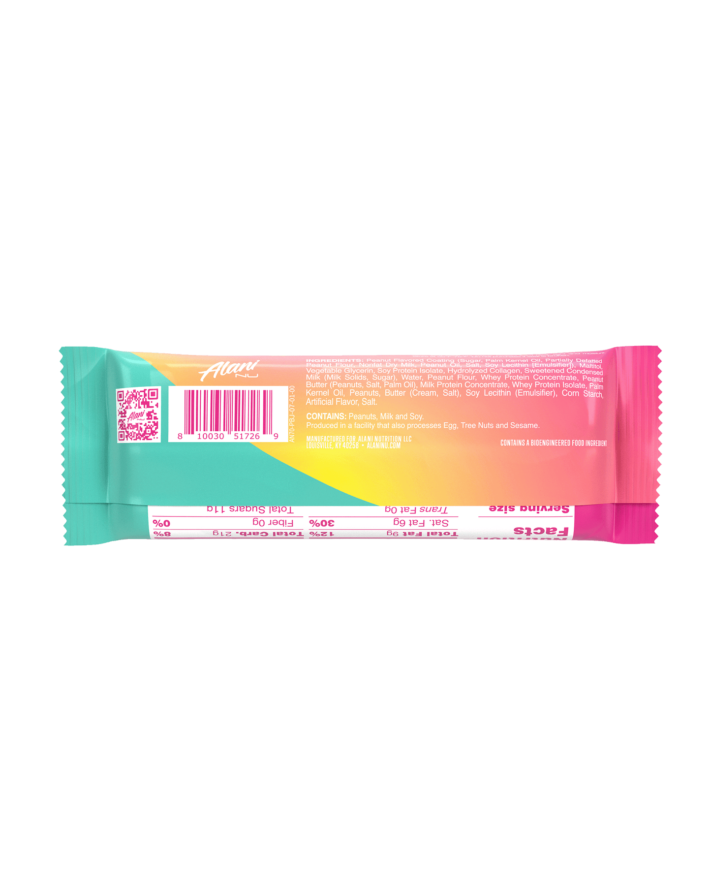 Alani Nu Peanut Butter & Jelly Protein Bars — 4 Pack