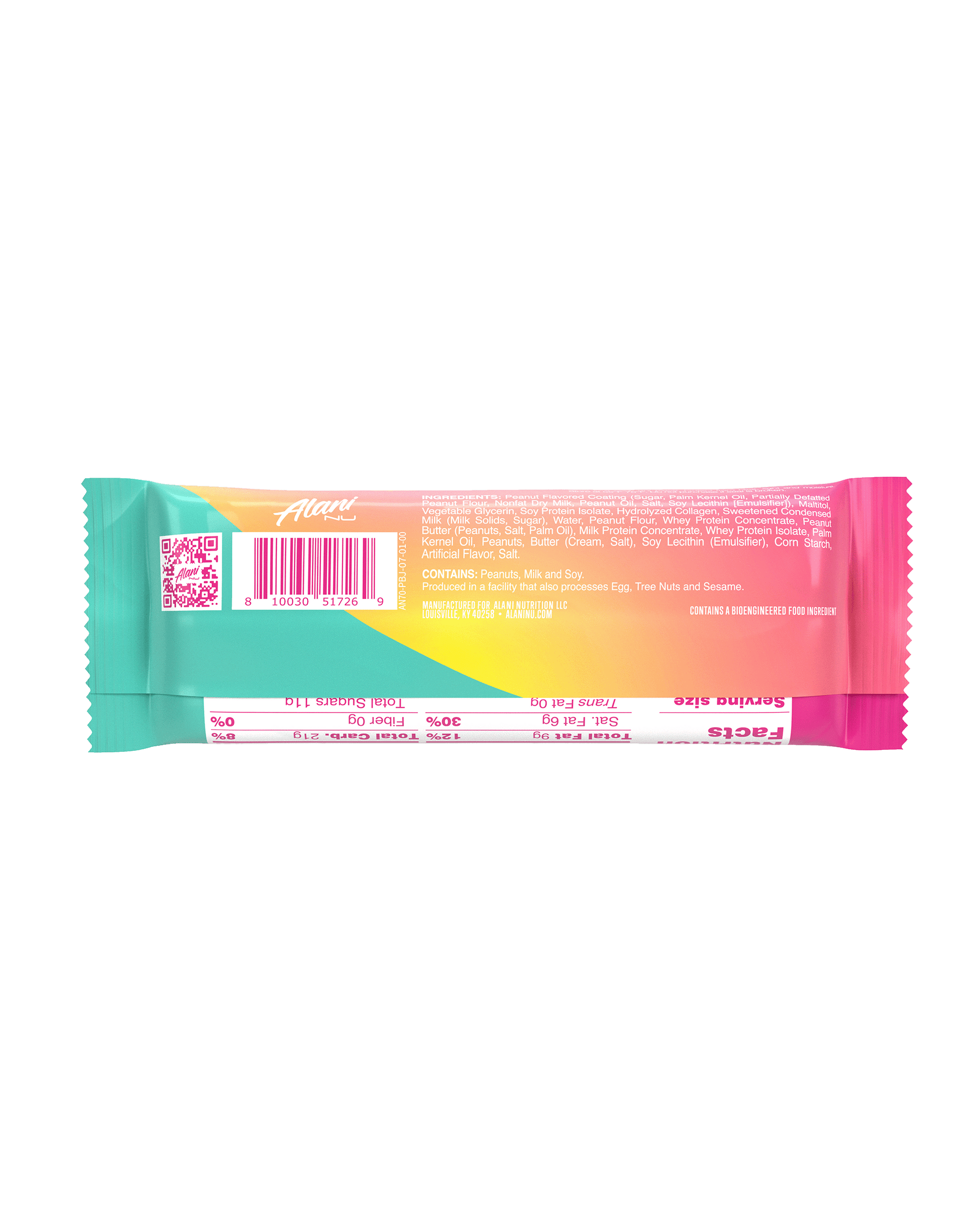 Alani Nu Peanut Butter & Jelly Protein Bars — 4 Pack