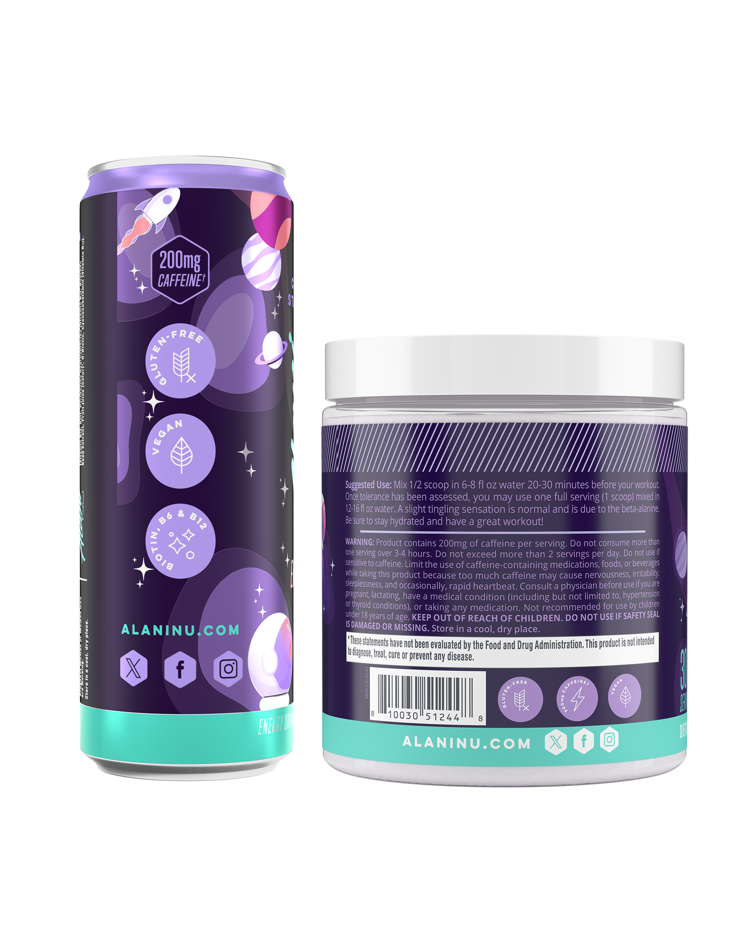 Alani Nu Cosmic Stardust Energy & Pre-Workout Bundle
